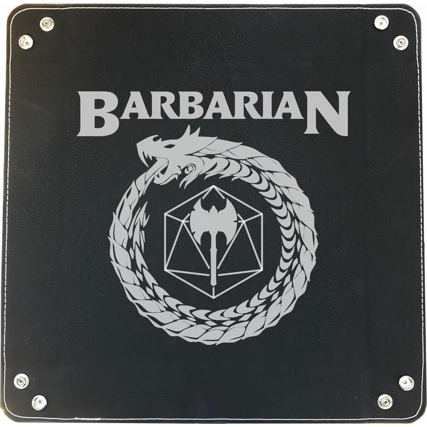 Bandeja de Dados D&D PrecisionNC Cuero Sintético Negro 32.7cm