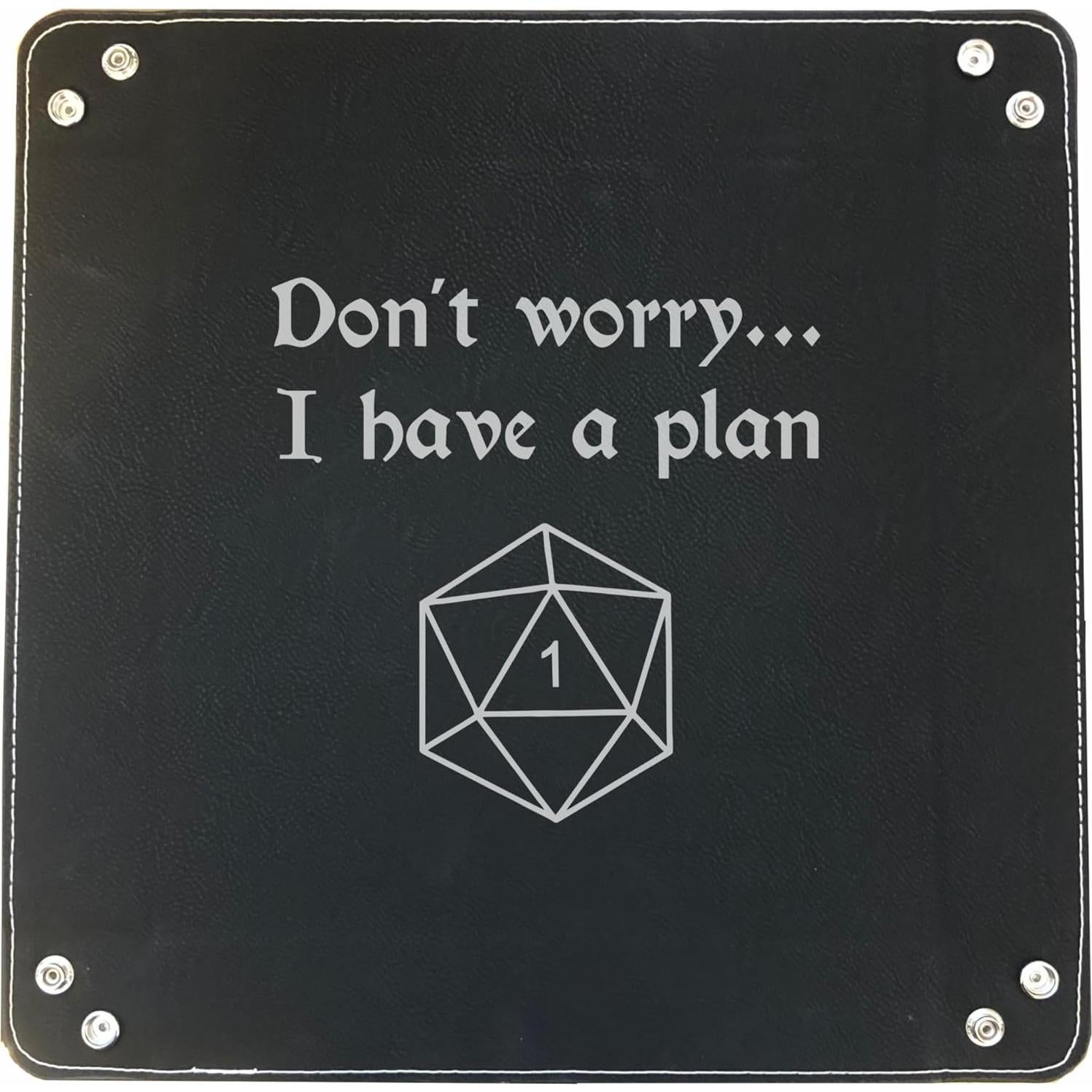 Bandeja de Dados D&D PrecisionNC Cuero Sintético Negro 32.7cm