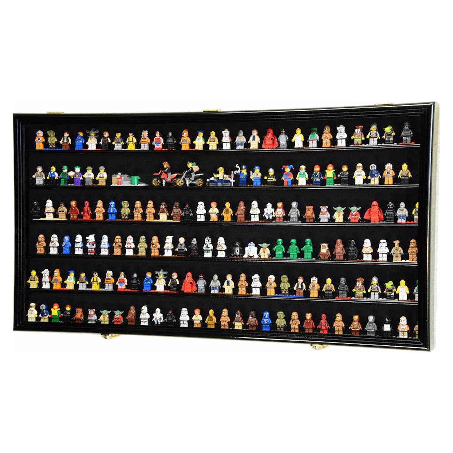 Estante para Minifiguras Negro SFDisplay 180 Miniaturas