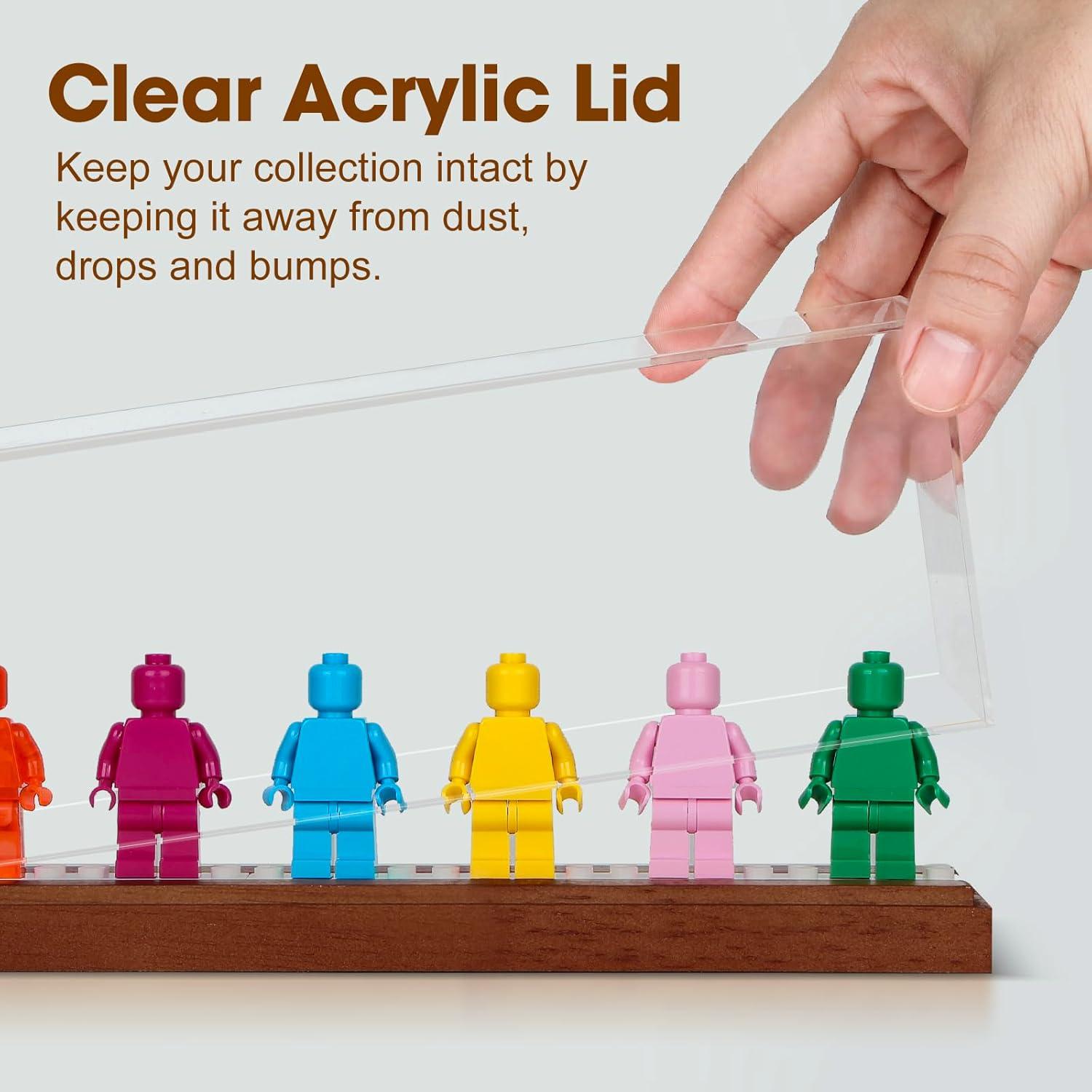 Caja de Exhibición ULTRGEE para Figuras de Acción Mini 38.7x5.6cm