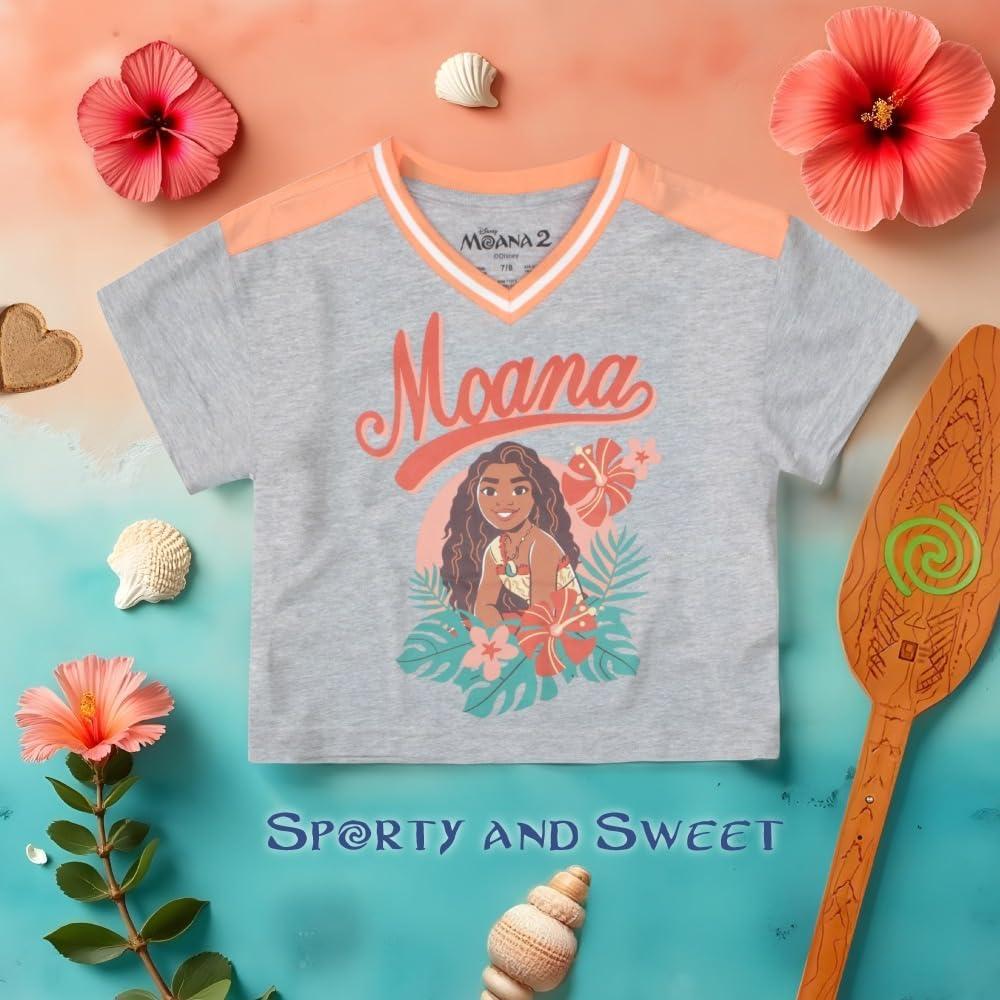 Conjunto 2 Piezas Disney Moana Niñas - Camiseta y Falda