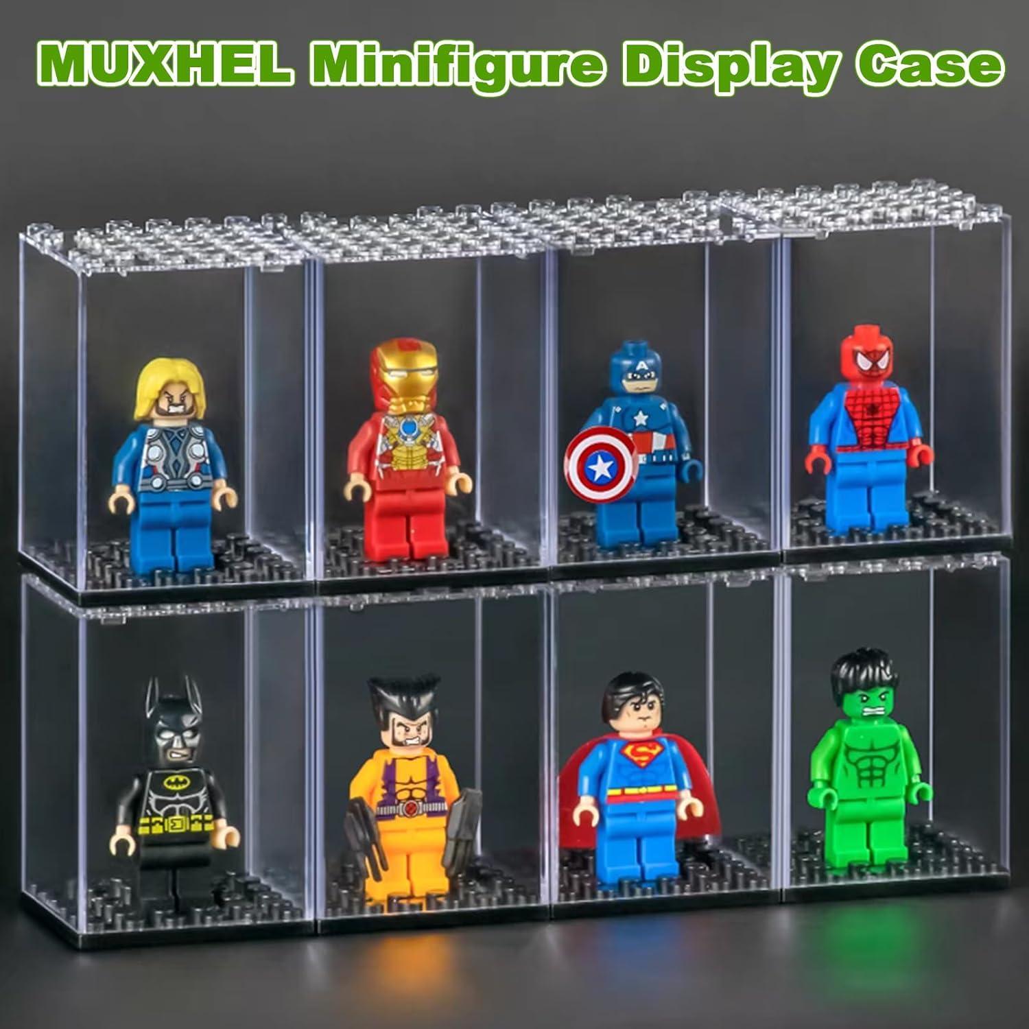 Estuche de Exhibición MUXHEL para 24 Minifiguras 6.9x4.8cm