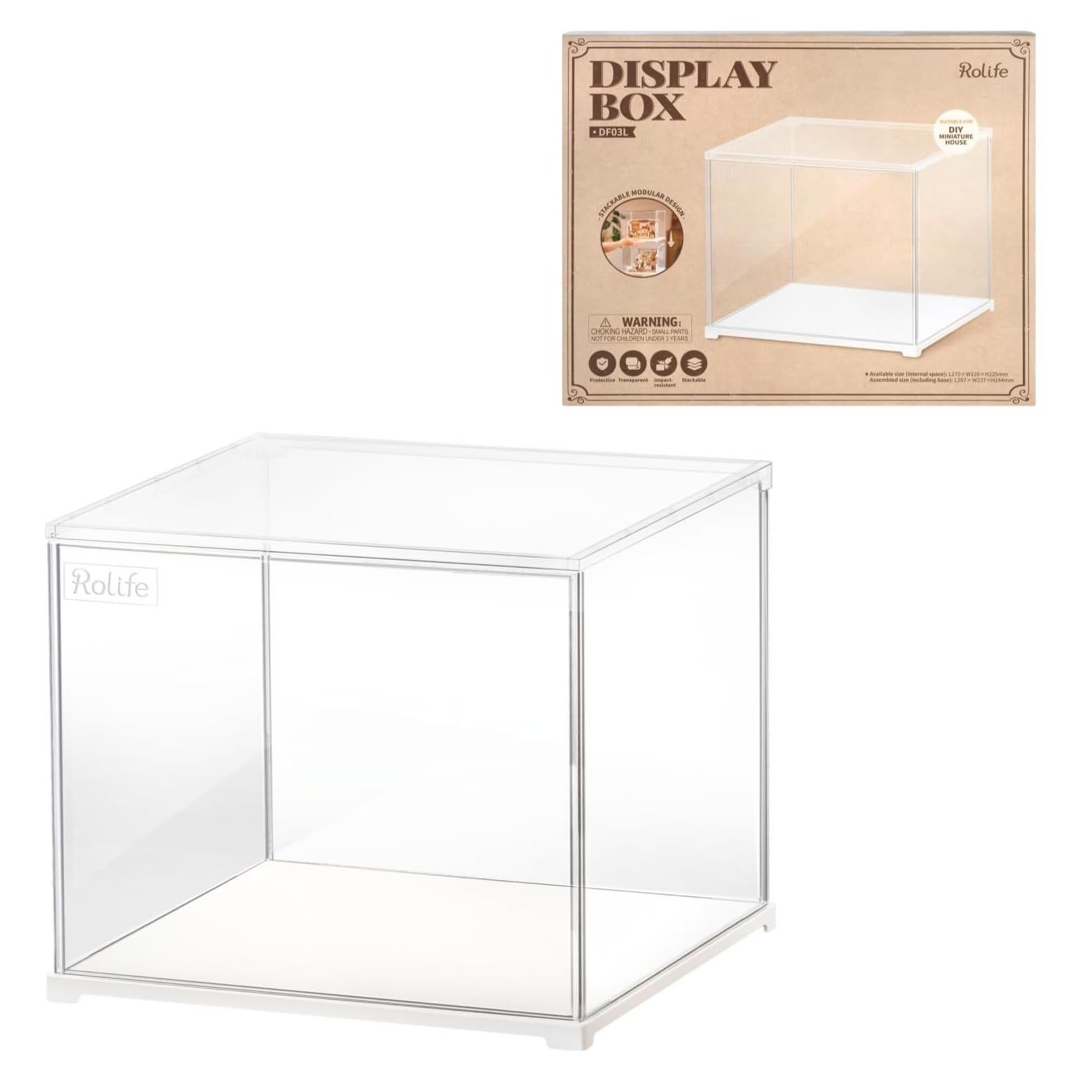 Caja de Exhibición Rolife para Miniaturas 28.7x24.4 cm