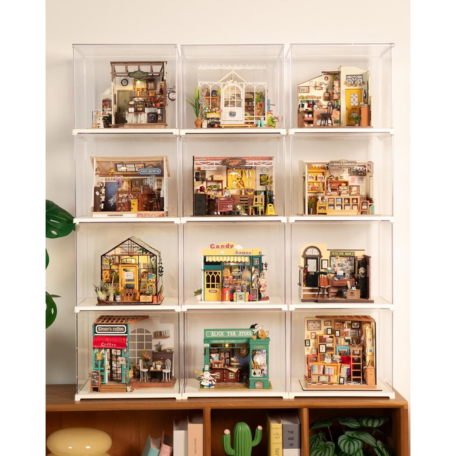 Caja de Exhibición Rolife para Miniaturas 28.7x24.4 cm