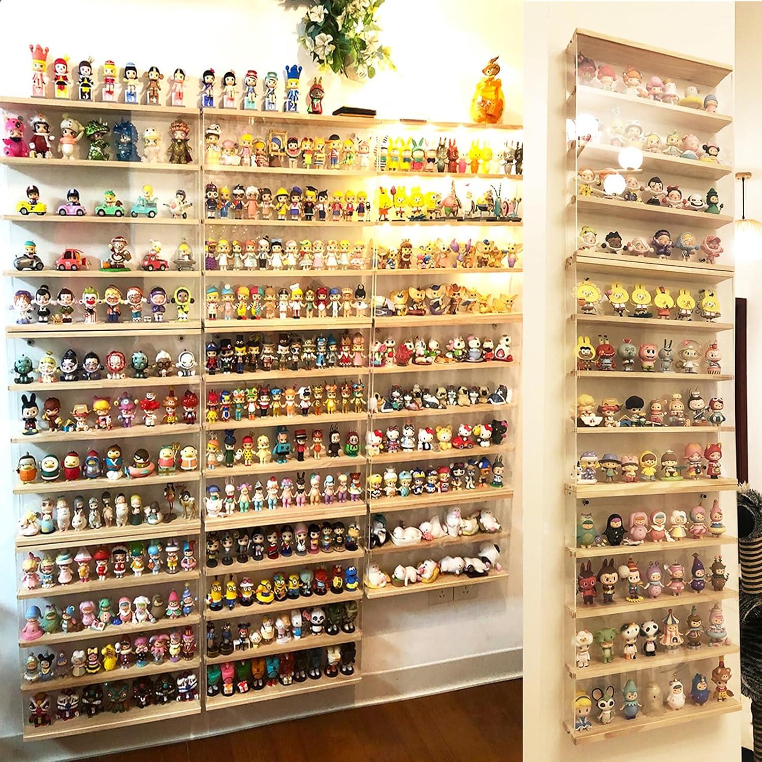 Caja de Exhibición Acrílica DuvinDD 3 Estantes 30x8.4x37.6cm