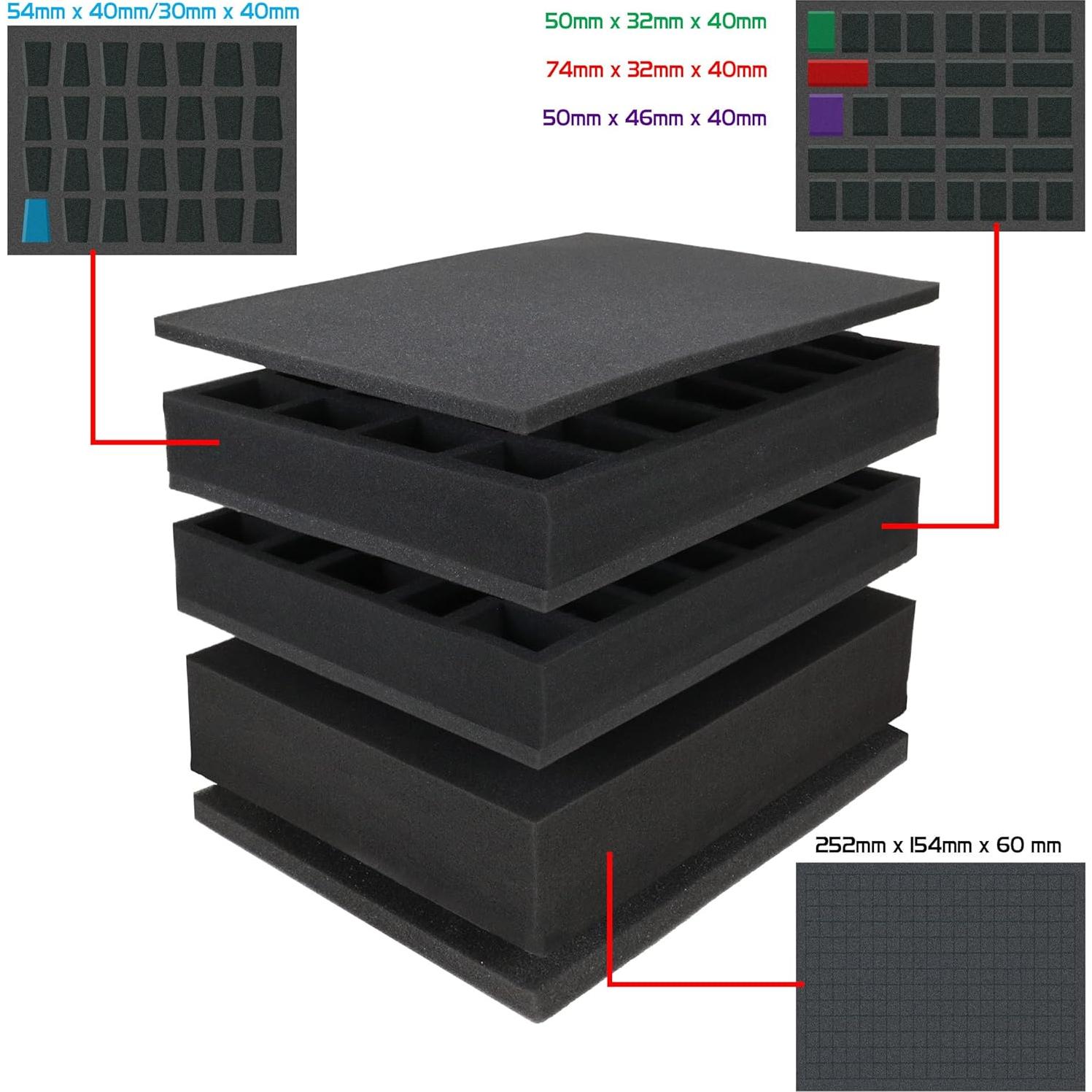 Estuche de Transporte ENHANCE para Miniaturas - Grande Negro