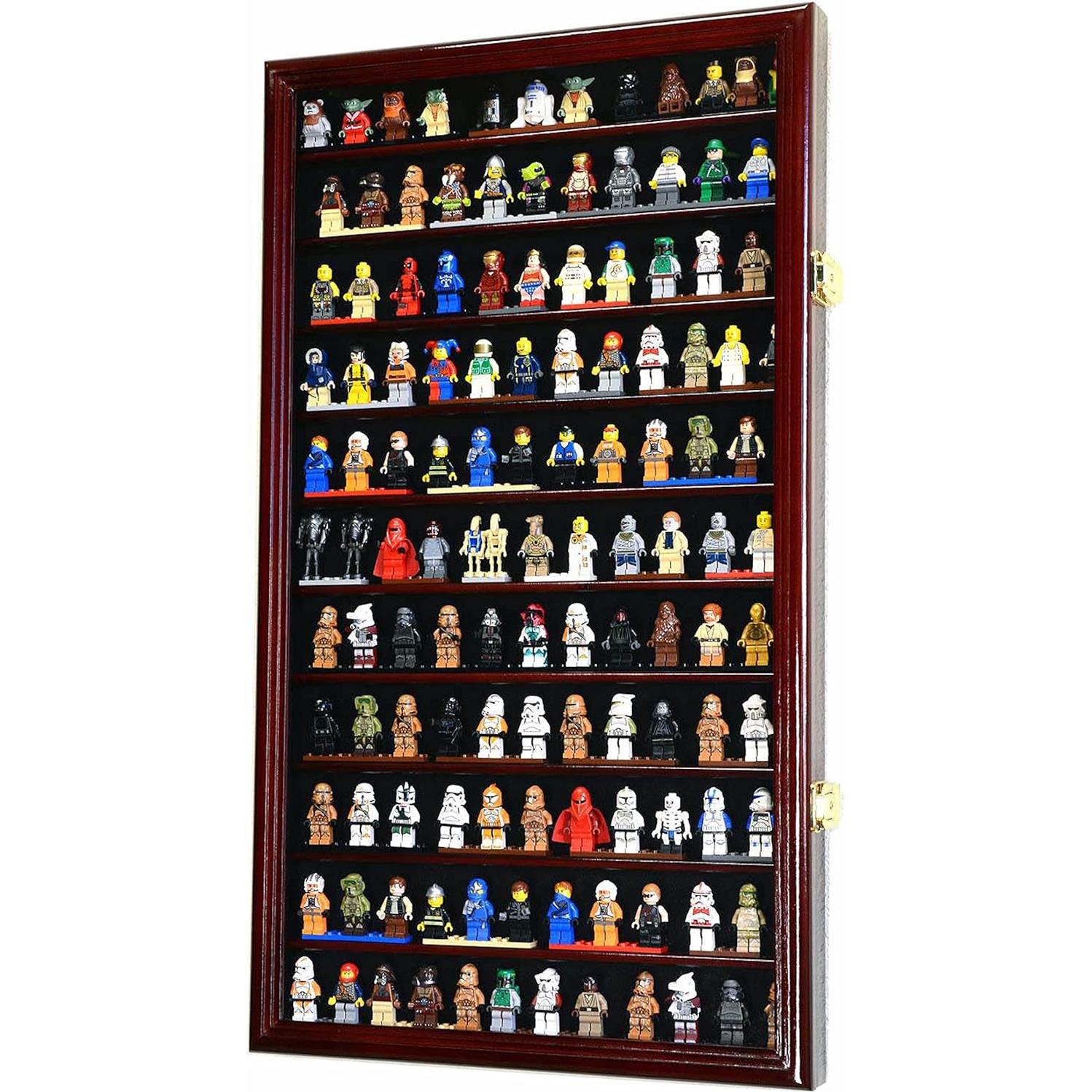 Estuche de Exhibición para Minifiguras Premier Guitar - Negro, 120 Figuras