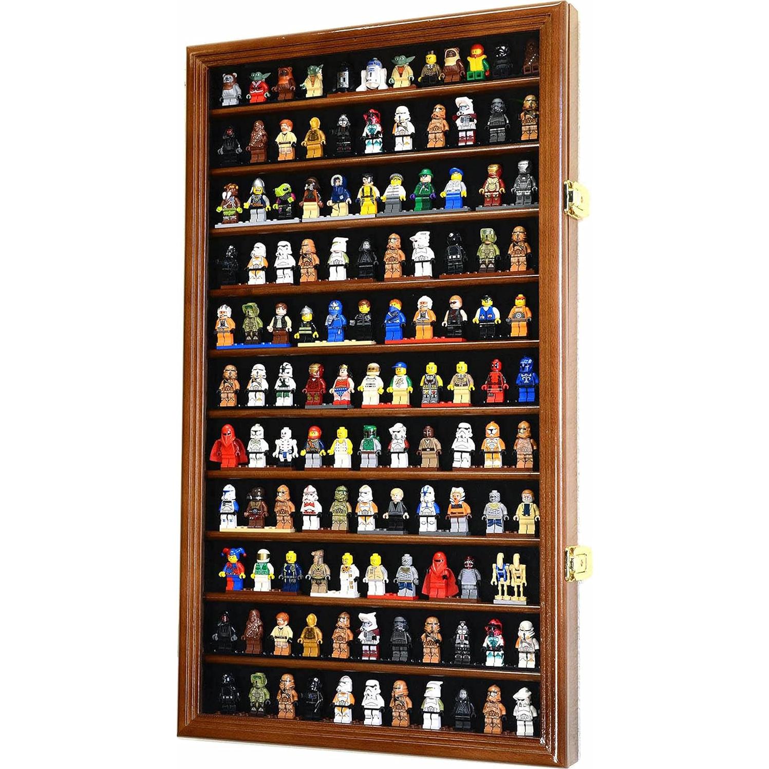 Estuche de Exhibición para Minifiguras Premier Guitar - Negro, 120 Figuras