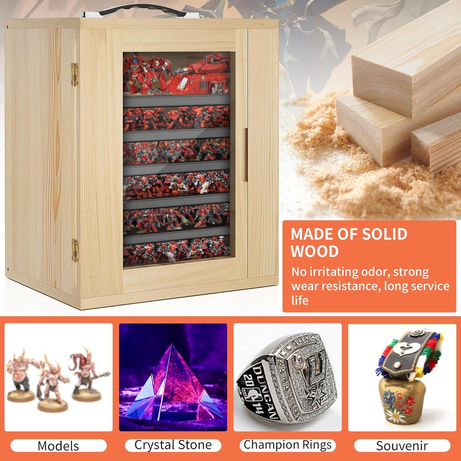 Caja de Almacenamiento Miniatura WELIDAY con 6 Bandejas Metálicas