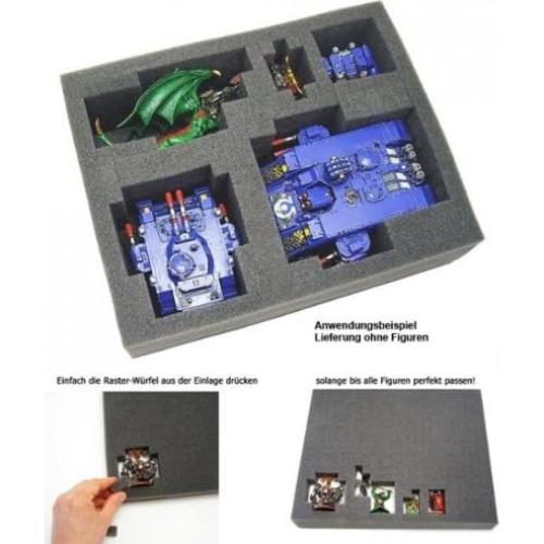 Estuche Feldherr Maxi para 72 Figuras de Infantería y Tanques