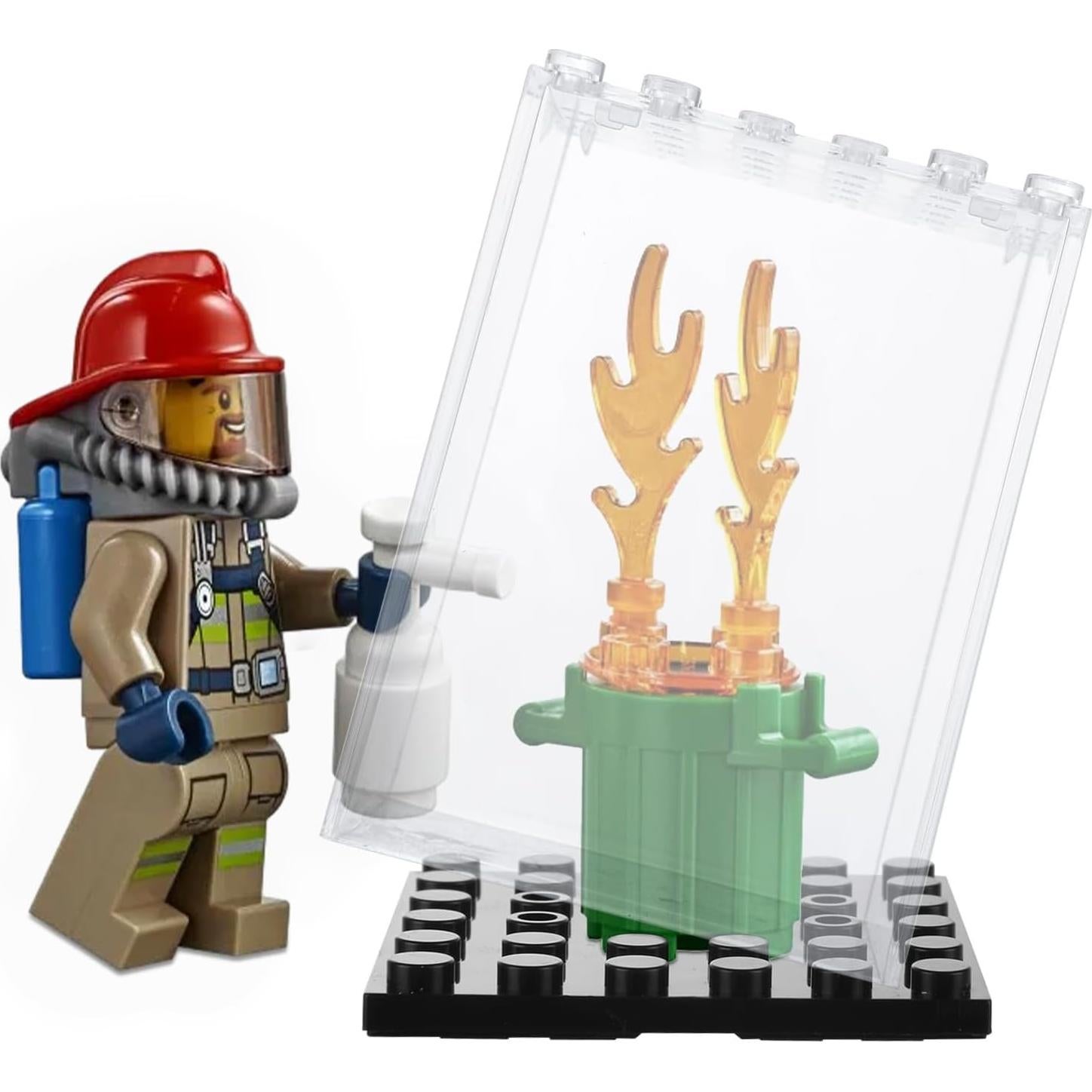 Caja de Exhibición Acrílica CertBuy 24 PCS para Minifiguras