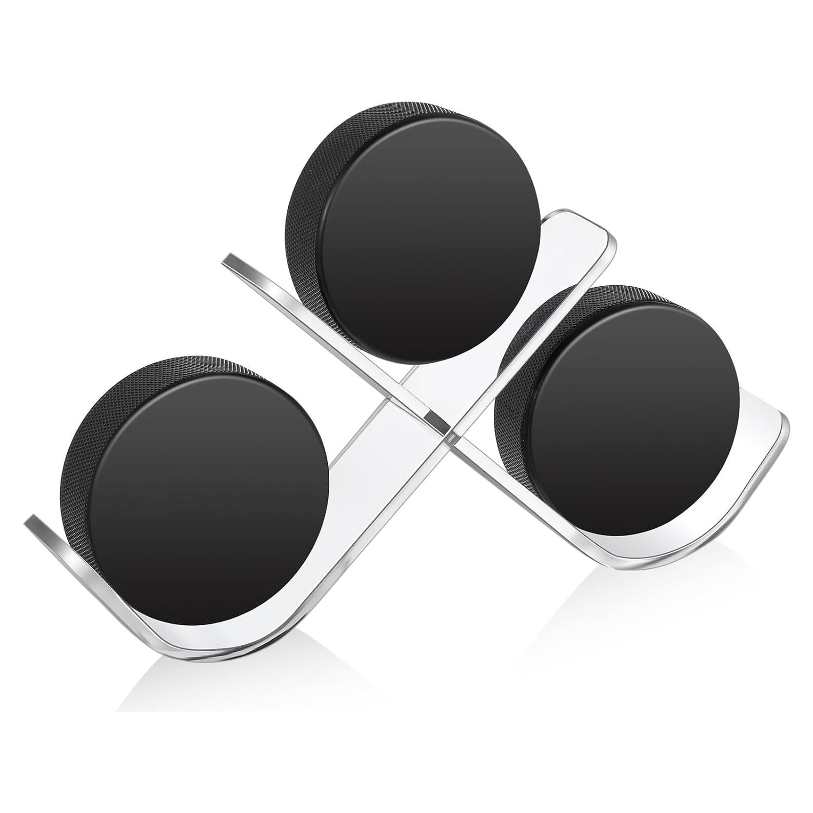 Soporte Acrílico para 3 Discos de Hockey Wonderjune