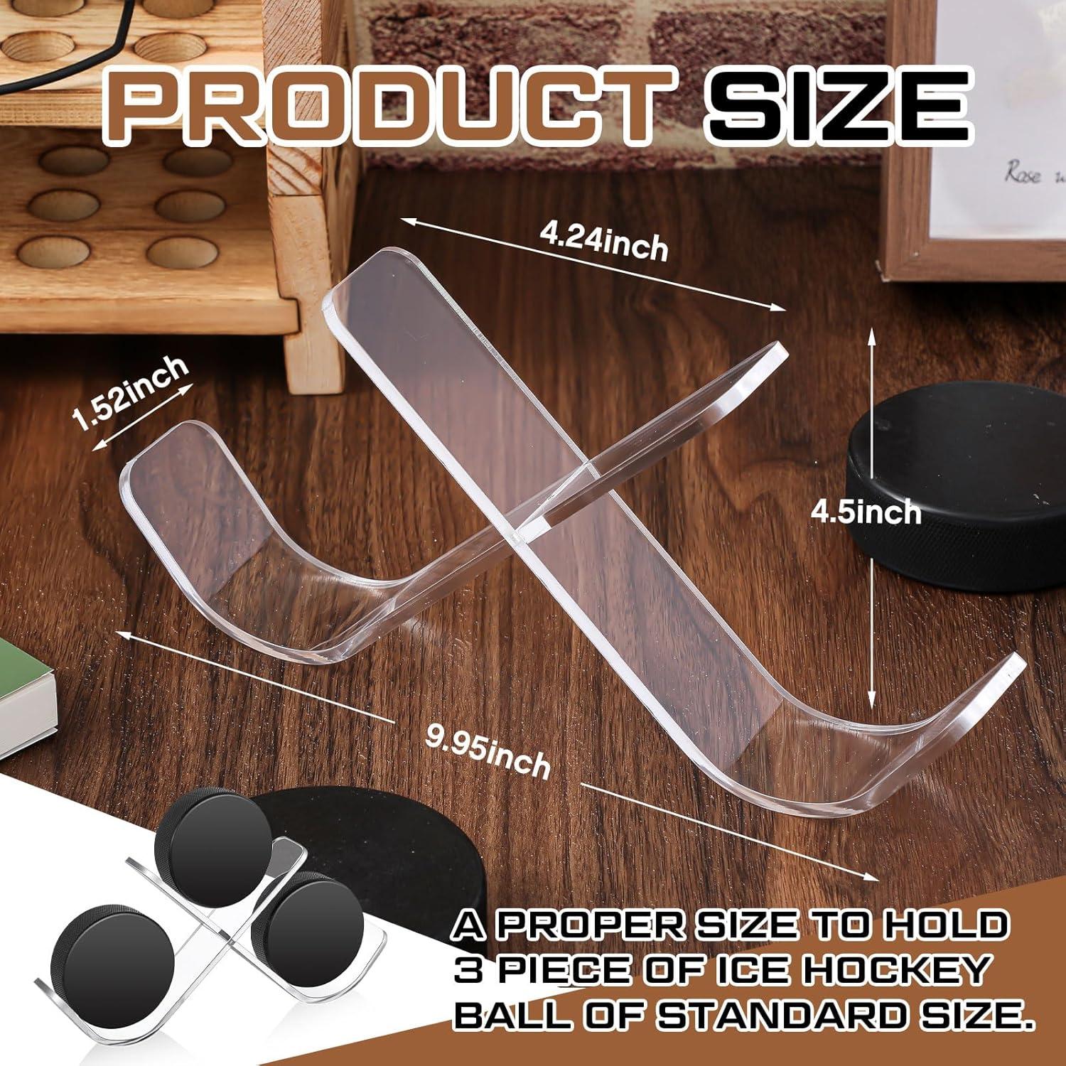 Soporte Acrílico para 3 Discos de Hockey Wonderjune