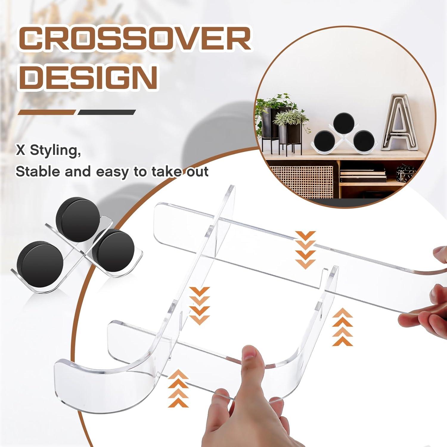 Soporte Acrílico para 3 Discos de Hockey Wonderjune