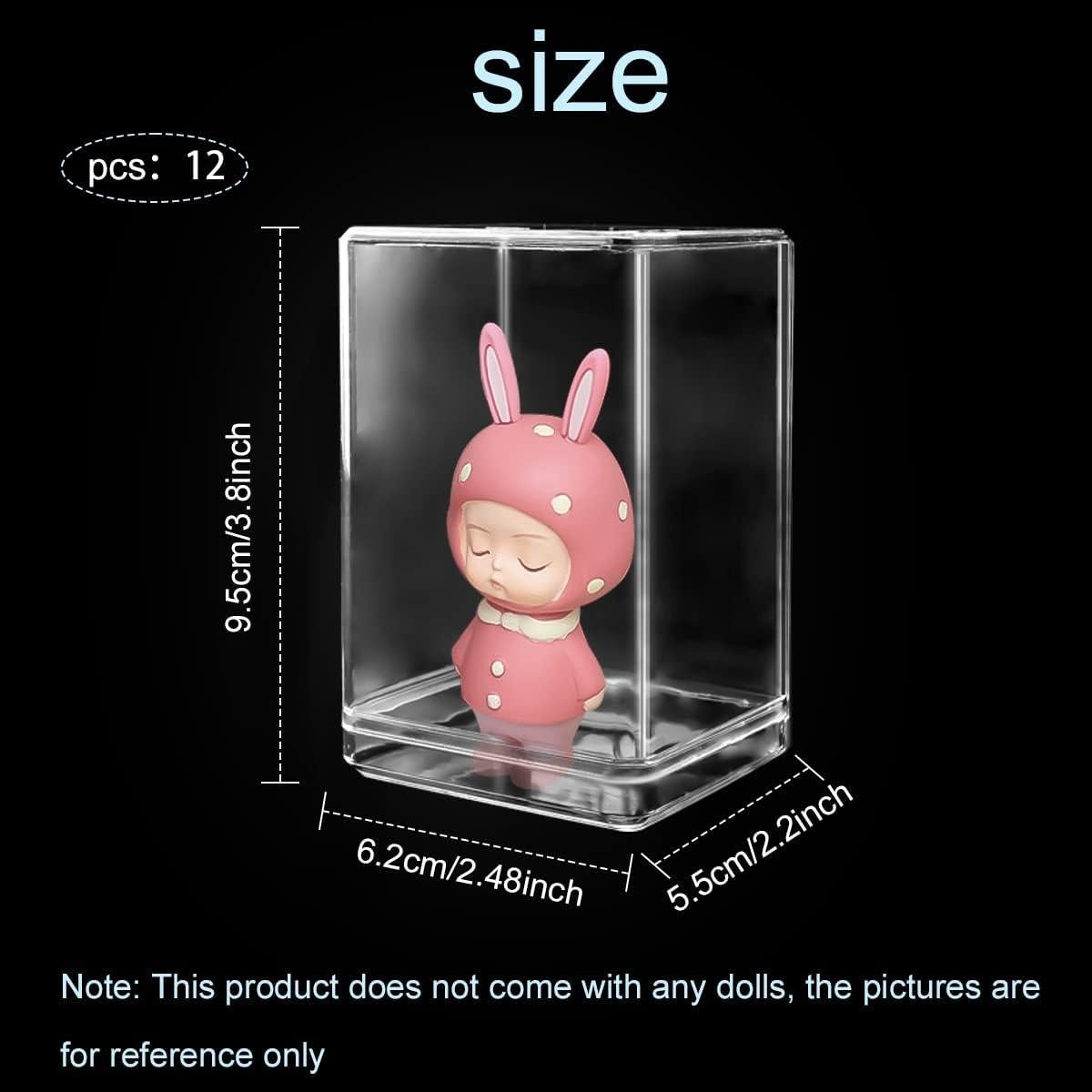 Estuche de Exhibición 12 Piezas Enenes para Coleccionables