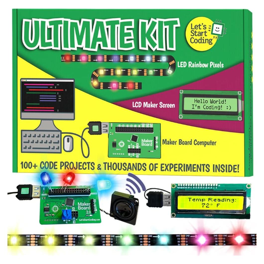 Kit de Codificación Definitivo para Niños 8-15 años - Comencemos a Codificar