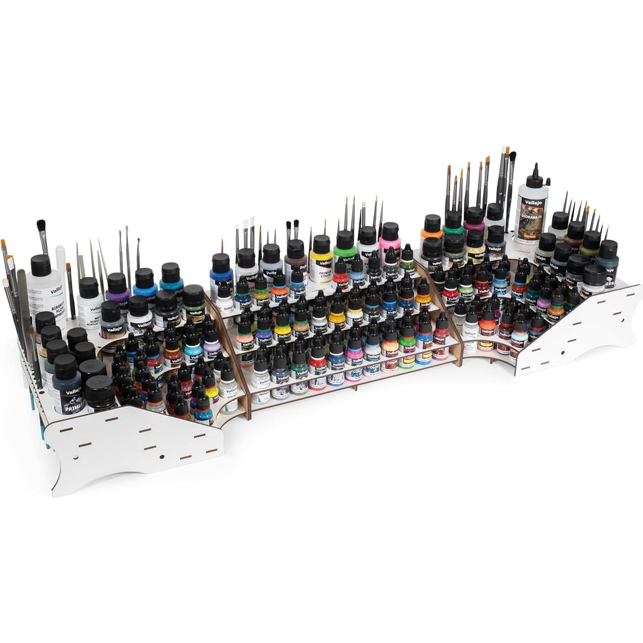 Estante de Almacenamiento Frontal Vallejo para Pinturas 52 Botellas