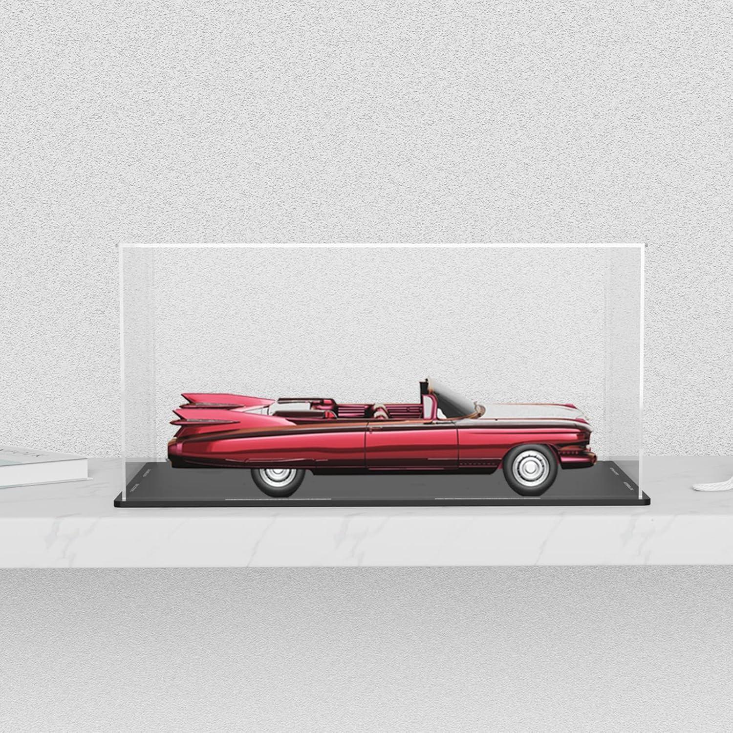 Caja de Exhibición Acrílica SVENJBB 33x17x16 cm Base Negra