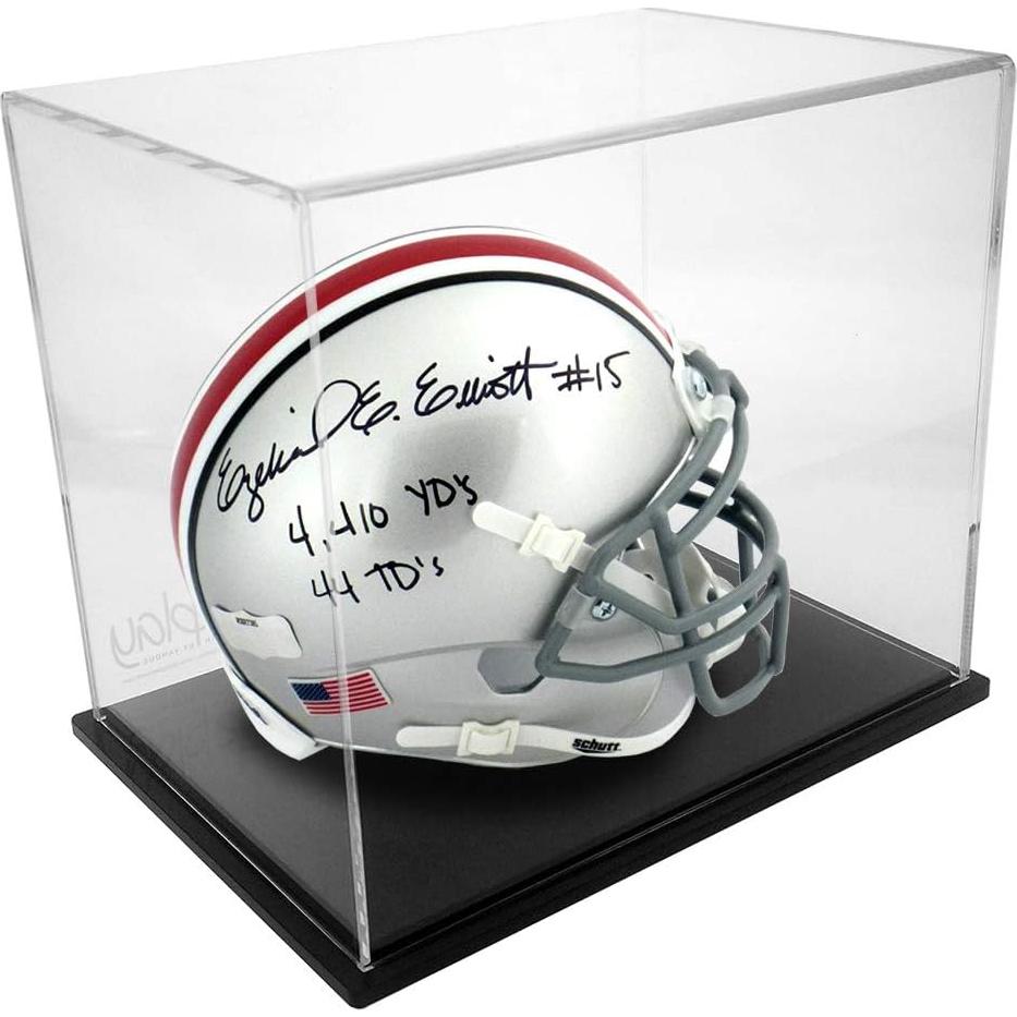 Estuche de exhibición OnDisplay para mini casco de fútbol americano