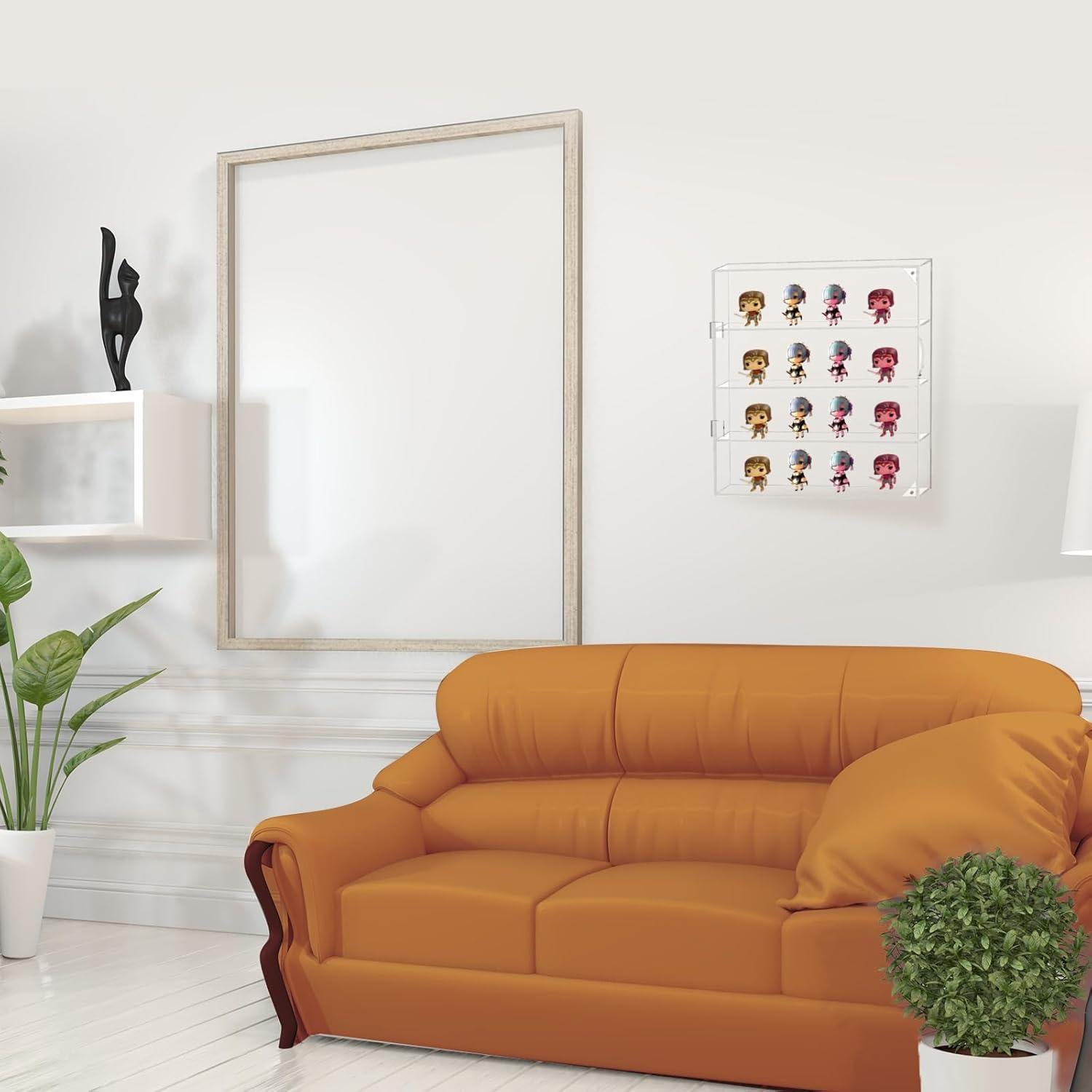 Estuche de Exhibición Acrílico Hench 34x30x6.4 cm para Figuras