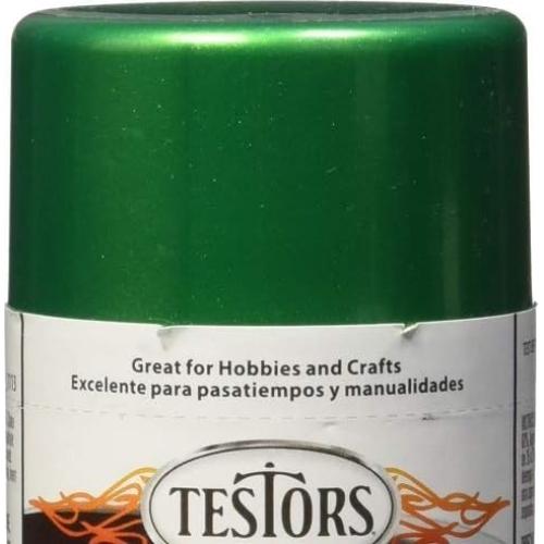 Laca en aerosol Testors Extrema 85g Verde Esmeralda Brillante