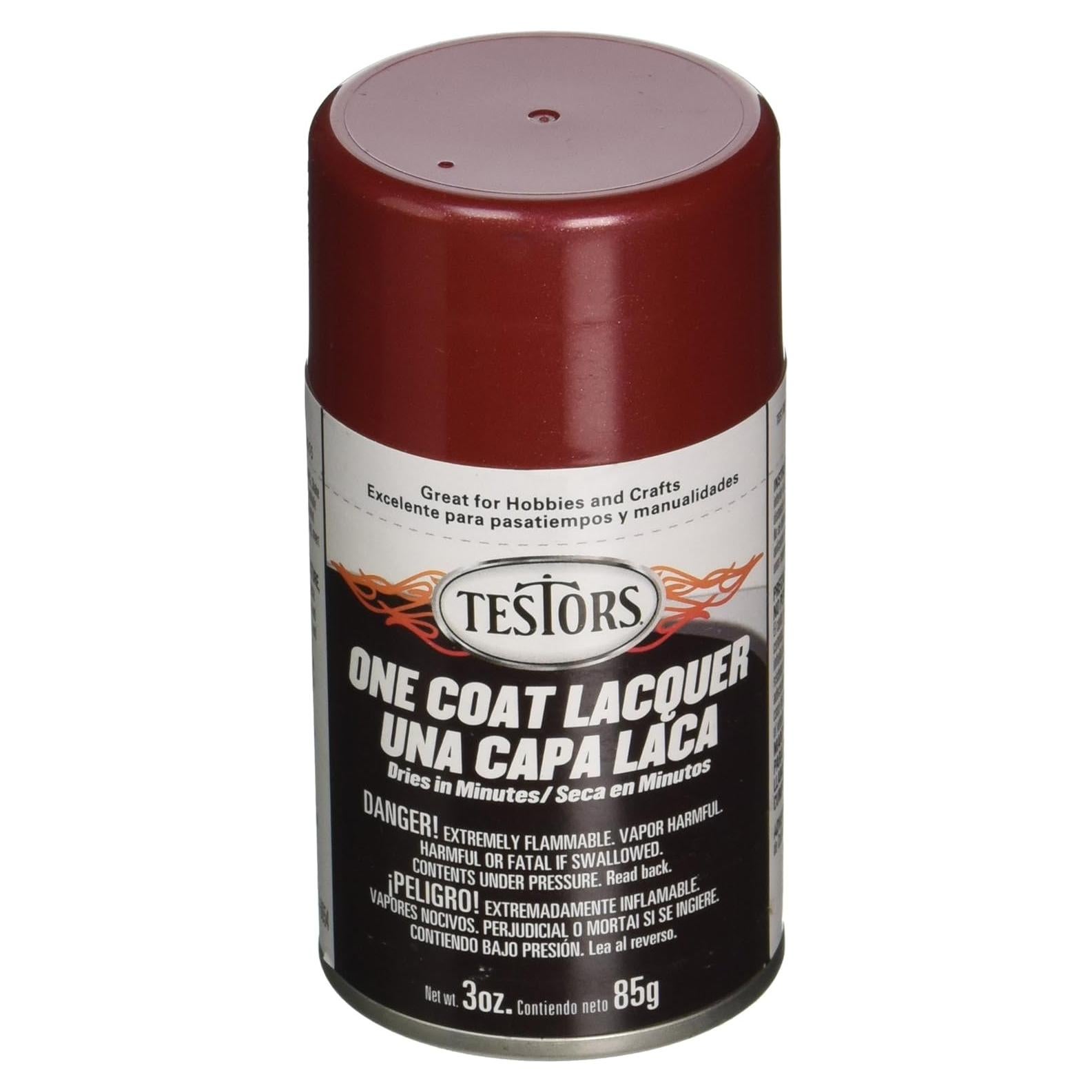 Pintura en aerosol Testors 1838MT 85 g Marrón Mítico Brillante