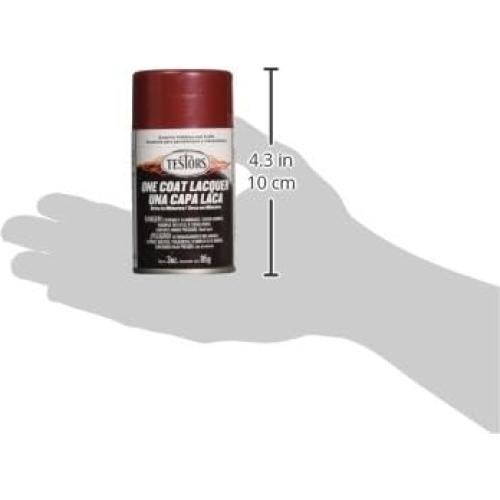 Pintura en aerosol Testors 1838MT 85 g Marrón Mítico Brillante