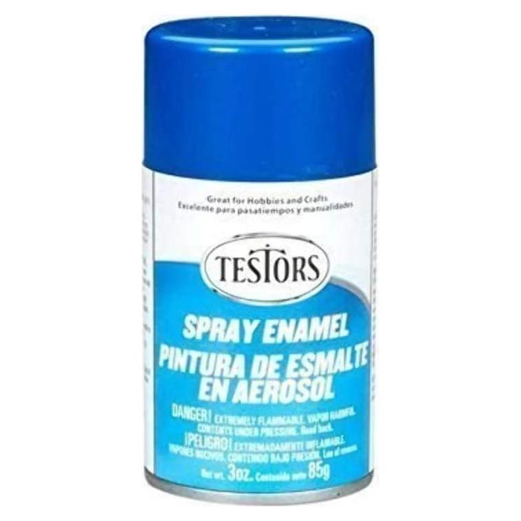 Spray Esmalte Testors 85g Azul Metálico Brillante