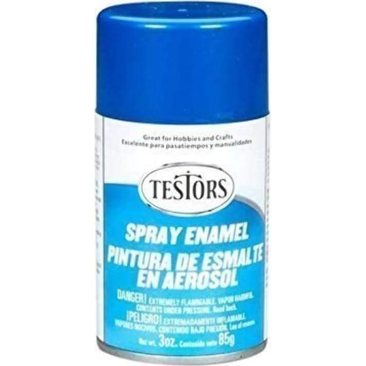 Spray Esmalte Testors 85g Azul Metálico Brillante