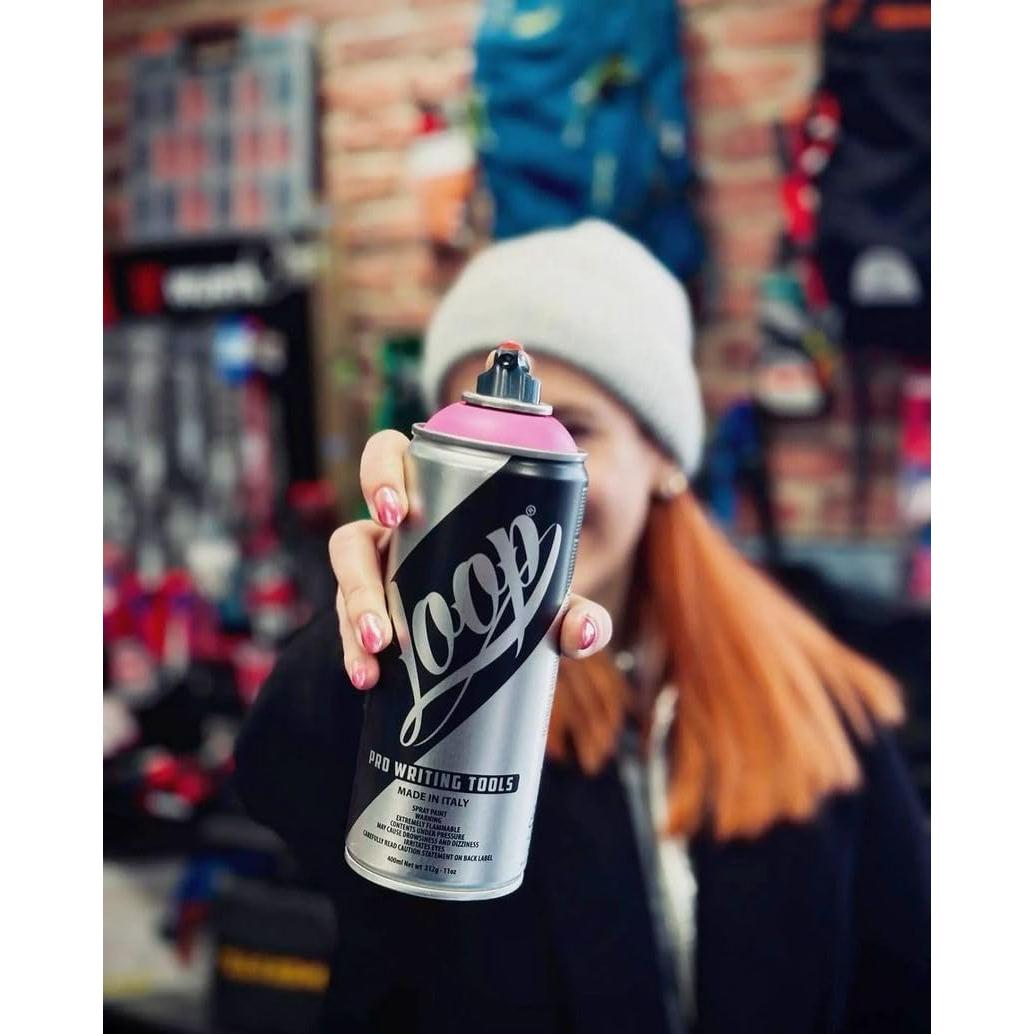 Loop spray paint 400ml MASTER COLOR SET of 24 multicolored