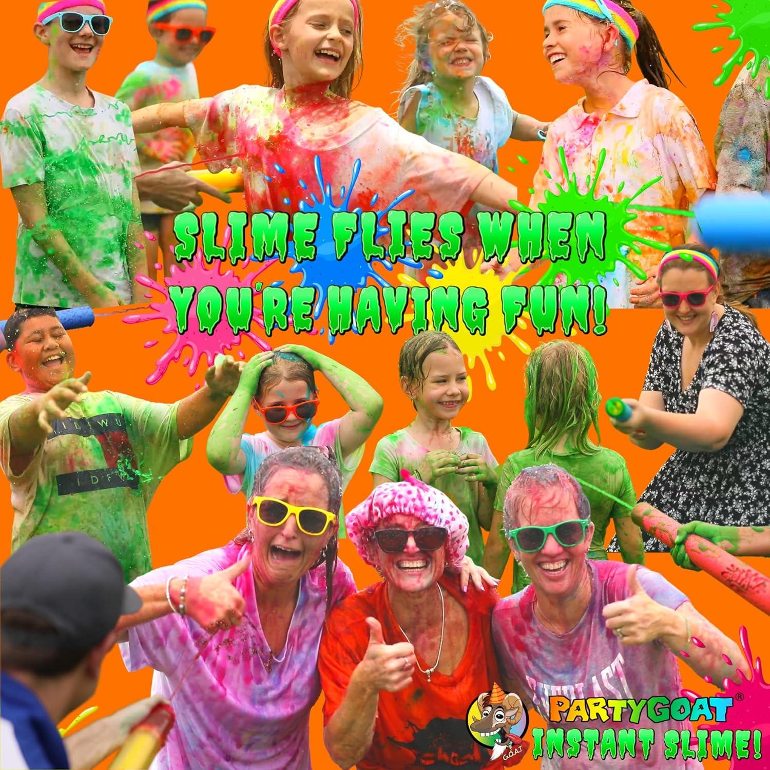Polvo de Lodo Instantáneo Party GOAT - Kit Grande 4 Colores