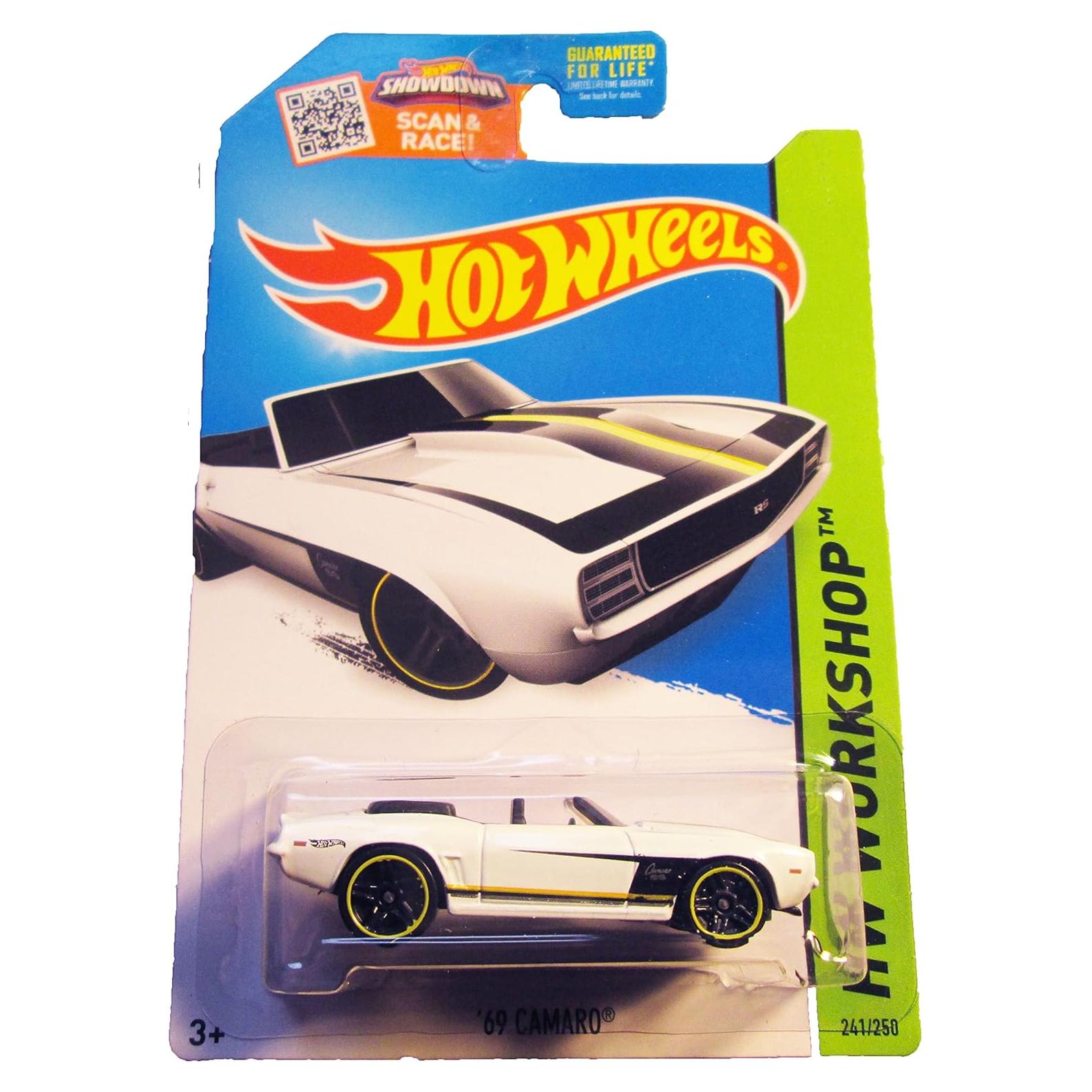 Hot Wheels, 2015 HW Workshop, 69 Camaro [White] #241/250