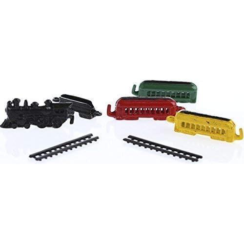 Juego de Tren de Metal para Casa de Muñecas - 1:12 - International Miniatures