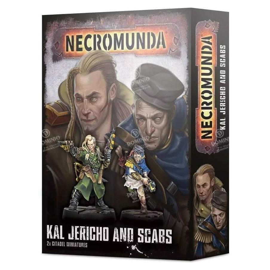 Juego de Miniaturas Necromunda Kal Jericho y Scabs - Citadel