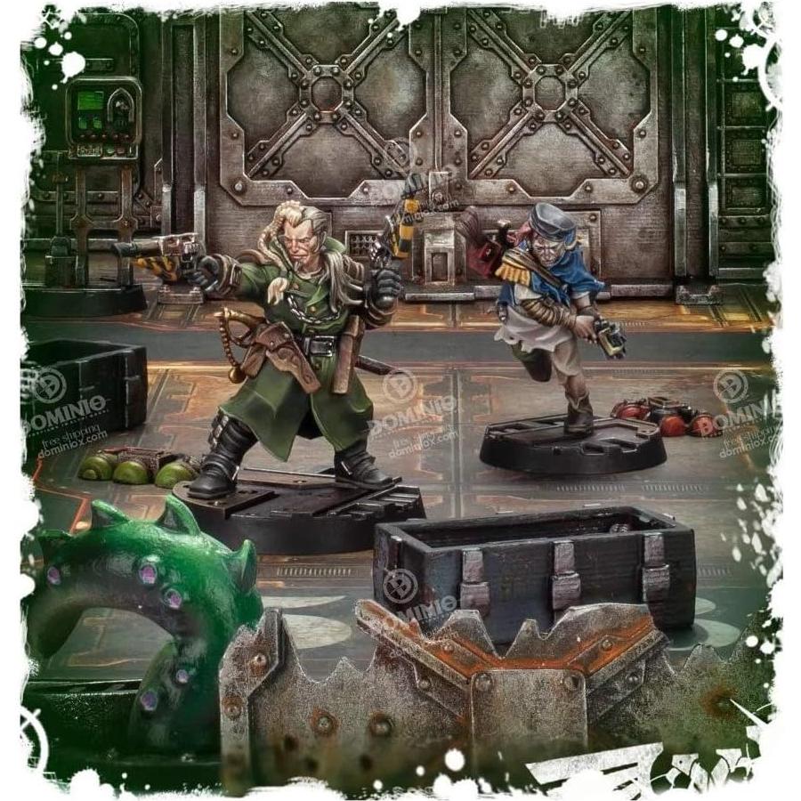 Juego de Miniaturas Necromunda Kal Jericho y Scabs - Citadel