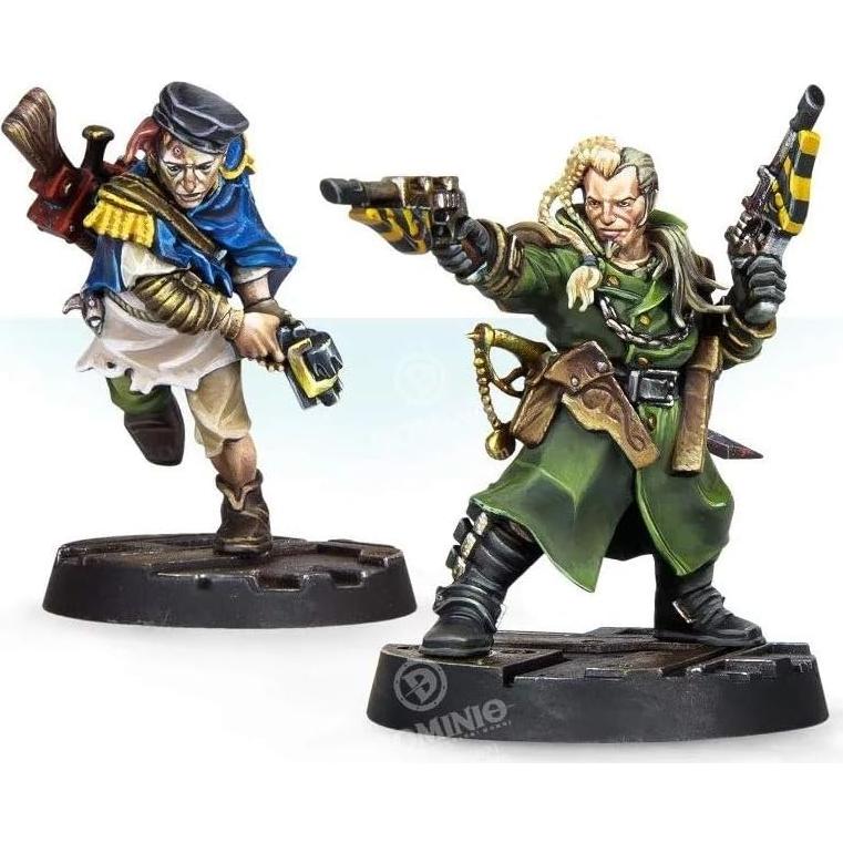 Juego de Miniaturas Necromunda Kal Jericho y Scabs - Citadel