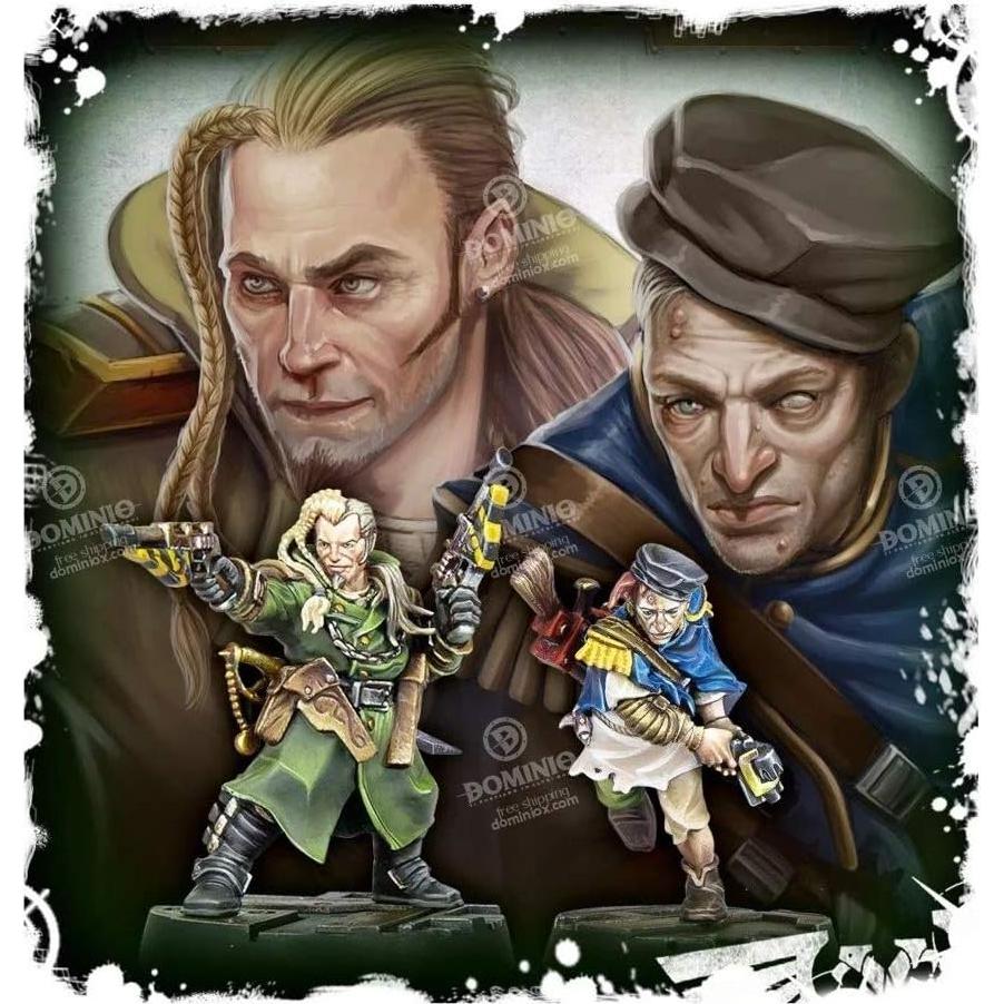 Juego de Miniaturas Necromunda Kal Jericho y Scabs - Citadel