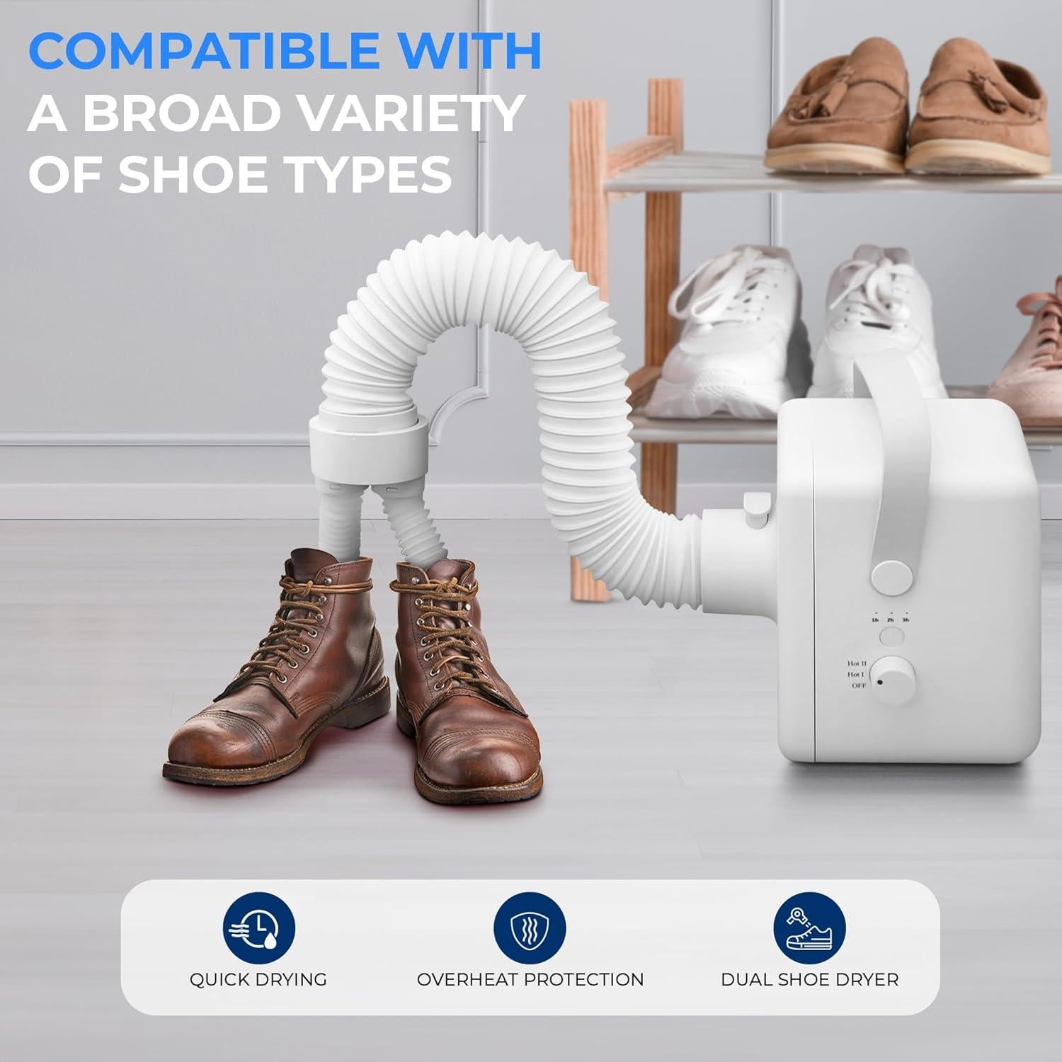 Secadora de Ropa Eléctrica Portátil SereneLife 1000W Multifuncional