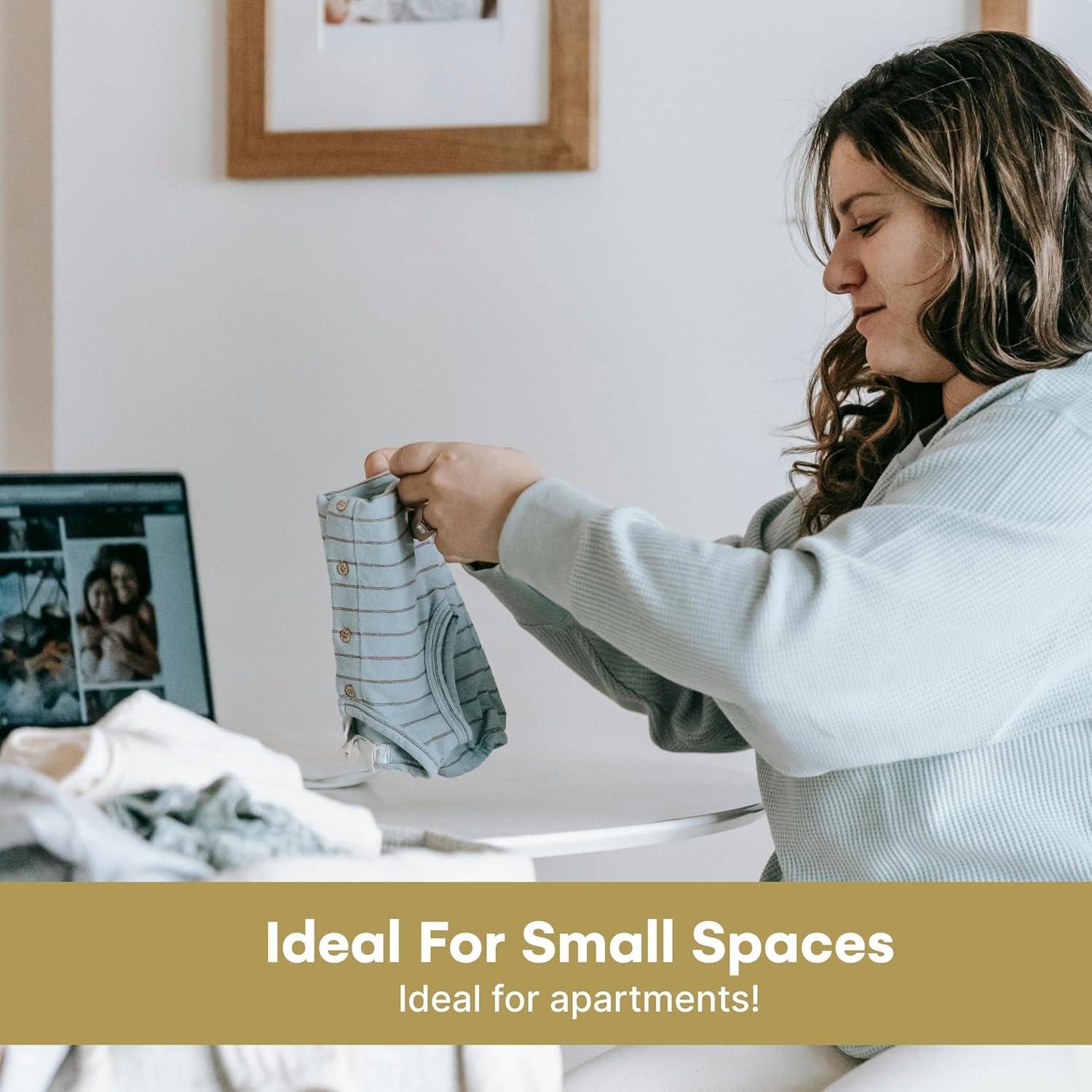 Estante Plegable Greenco 3 Niveles para Colgar en Puerta - Negro