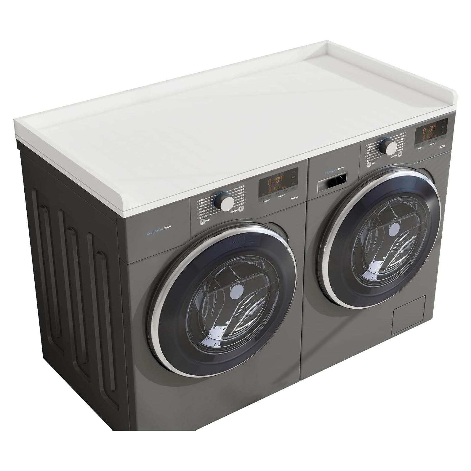 Encimera para Lavadora y Secadora vomavex 137.2 cm Blanco