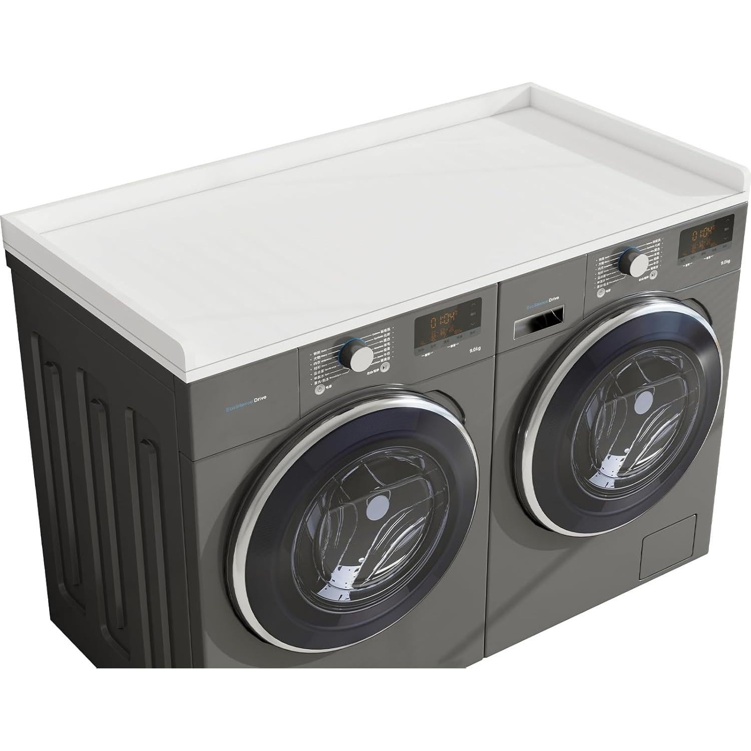 Encimera para Lavadora y Secadora vomavex 137.2 cm Blanco