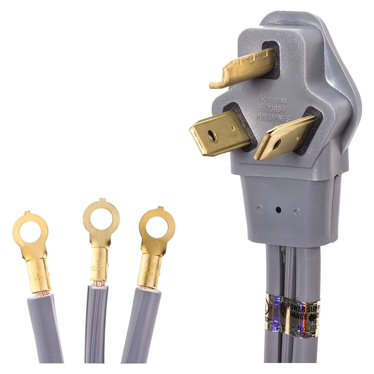 Cable de Secadora Electrolux 1.83m 30A 3 Patas UL