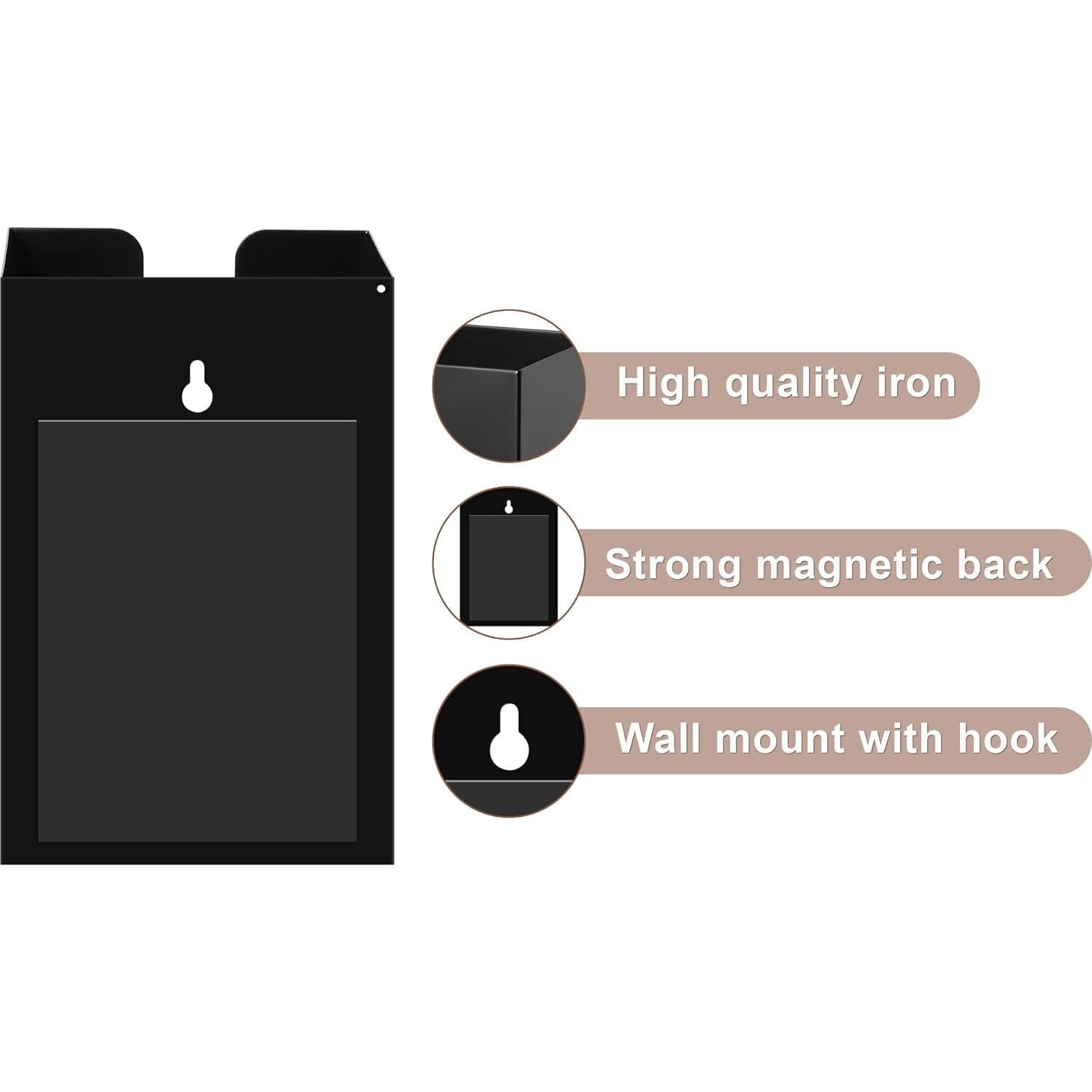 Soporte Magnético para Hojas de Secadora SUBEKYU - Negro