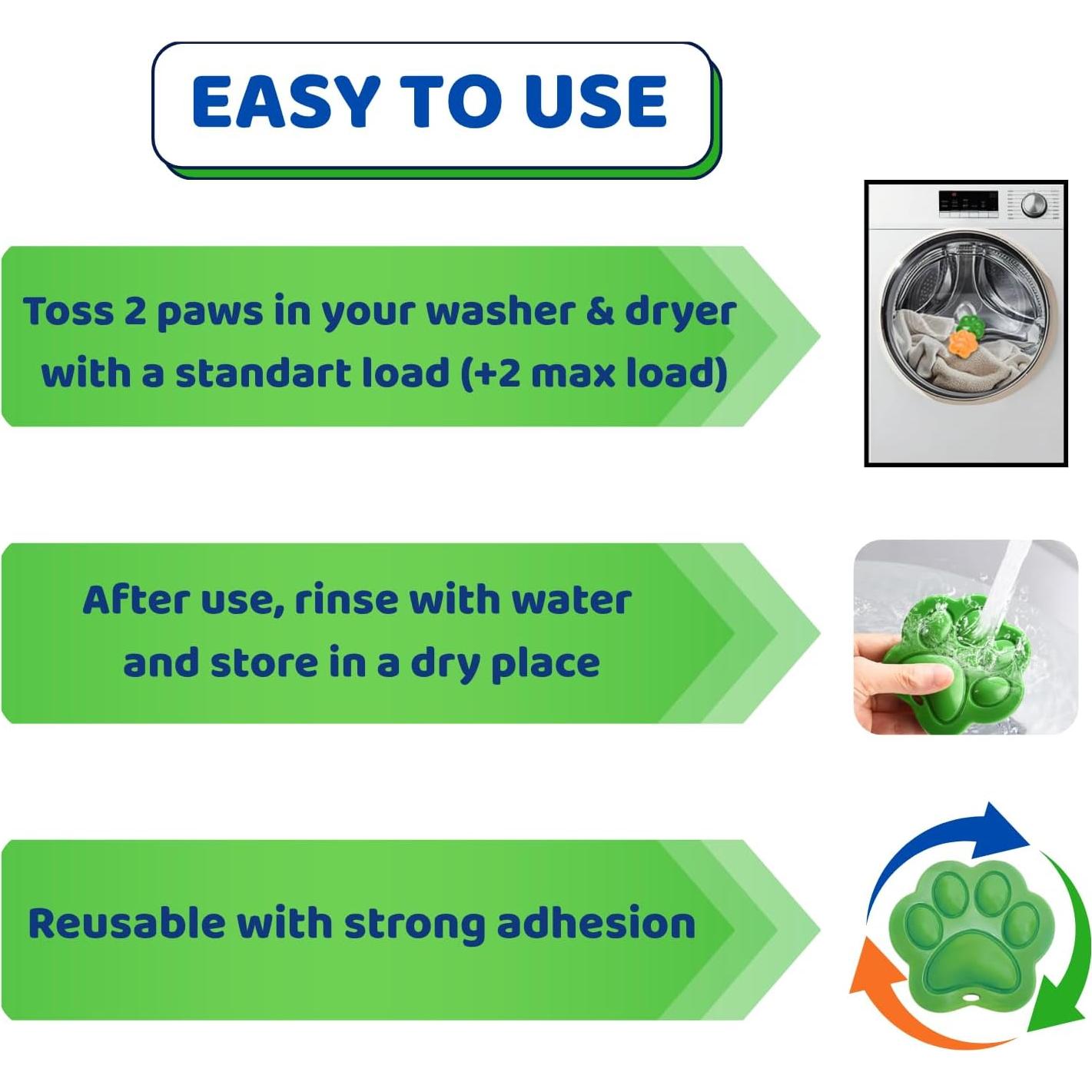 Removedor de Pelo de Mascotas Shop & Like - Paquete de 2