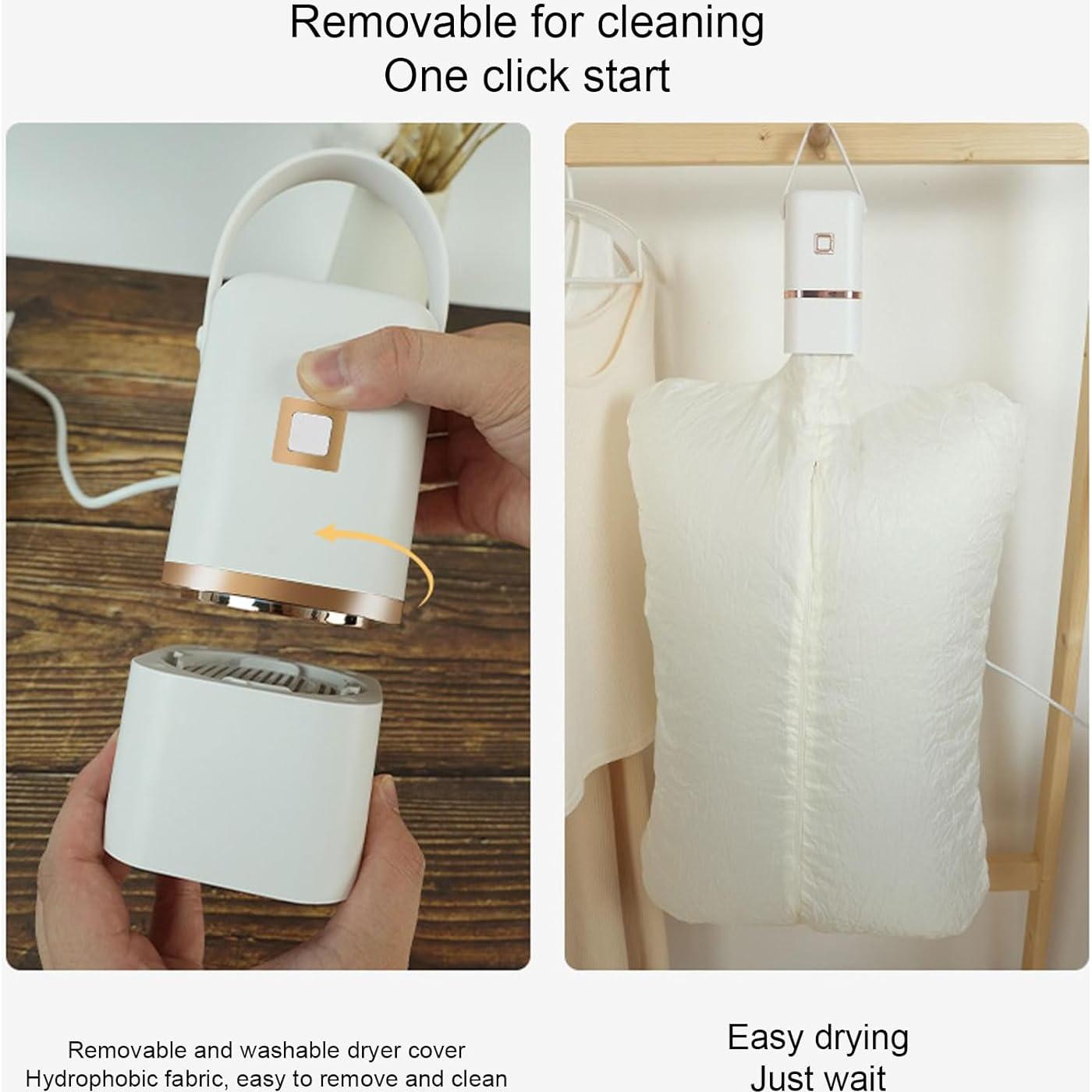 Secadora de Ropa Portátil ZJchao Miniatura 0.5 kg para Viajes