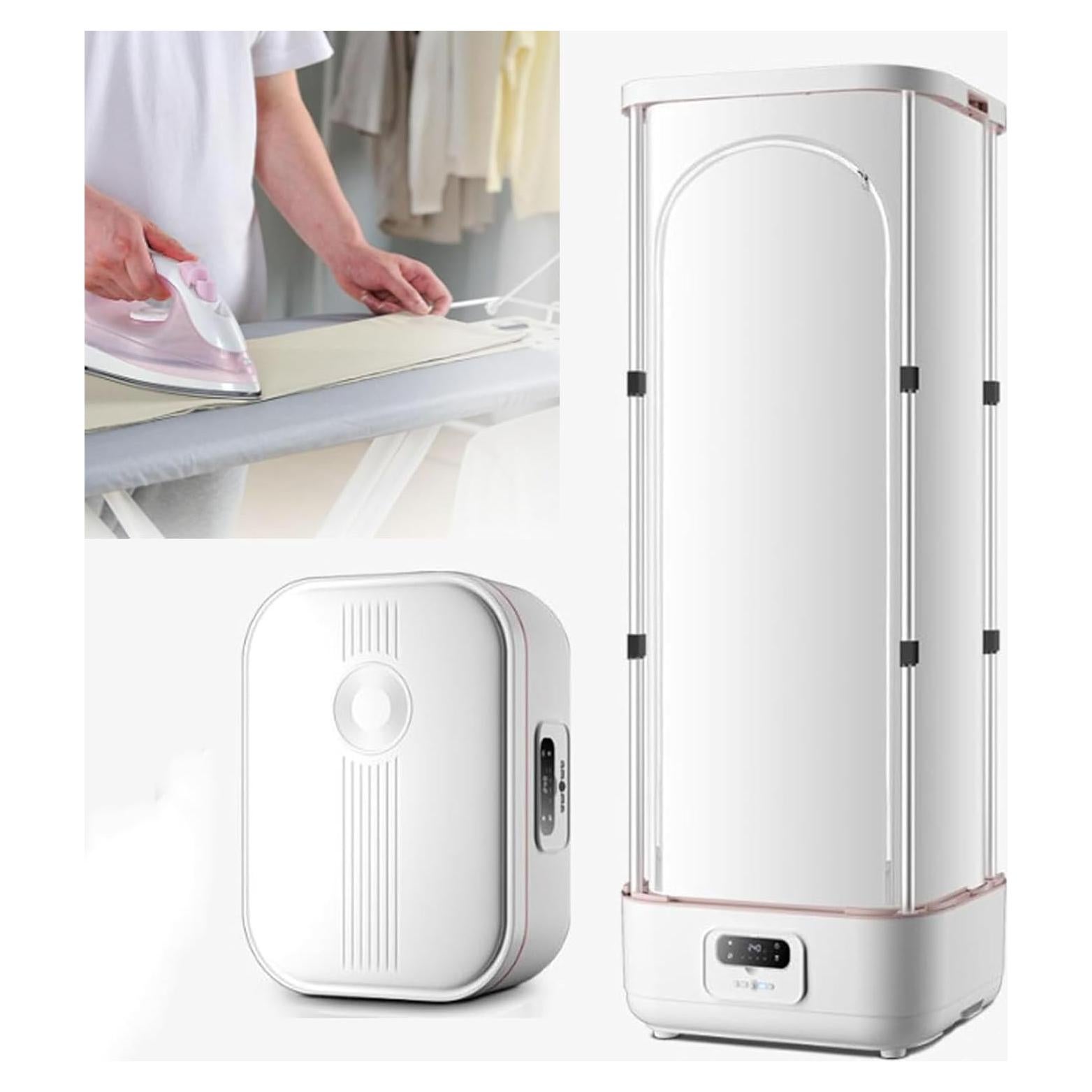 Secador Portátil de Ropa Ezonexue 800W con Control Remoto