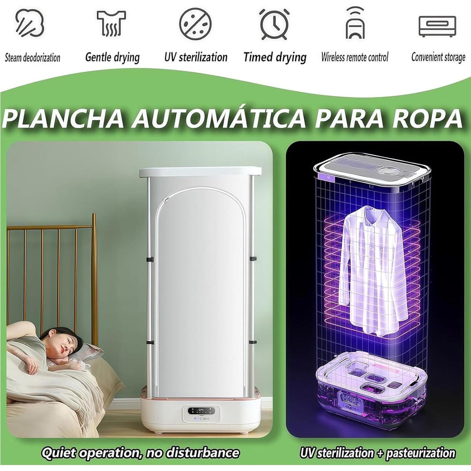Secadora de Ropa Plegable SAIYERUS 900W Automática 220V