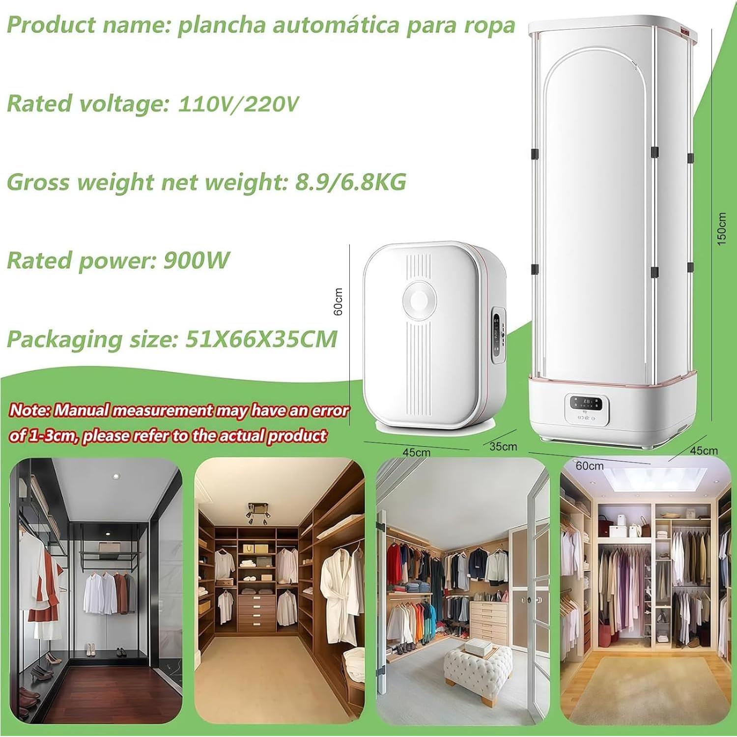 Secadora de Ropa Plegable SAIYERUS 900W Automática 220V