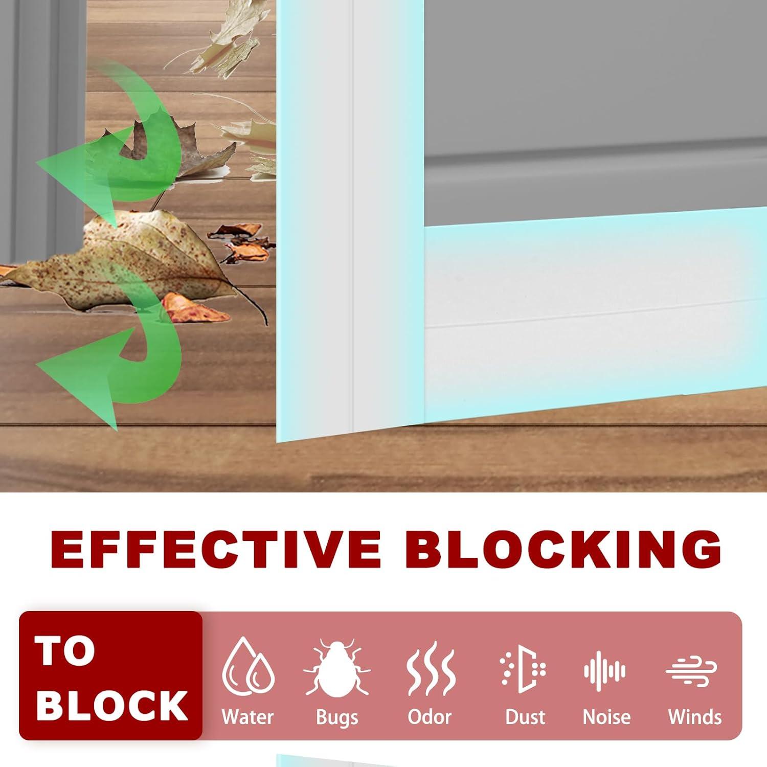 Burlete Autoadhesivo Heonay 5 cm x 3.05 m Blanco