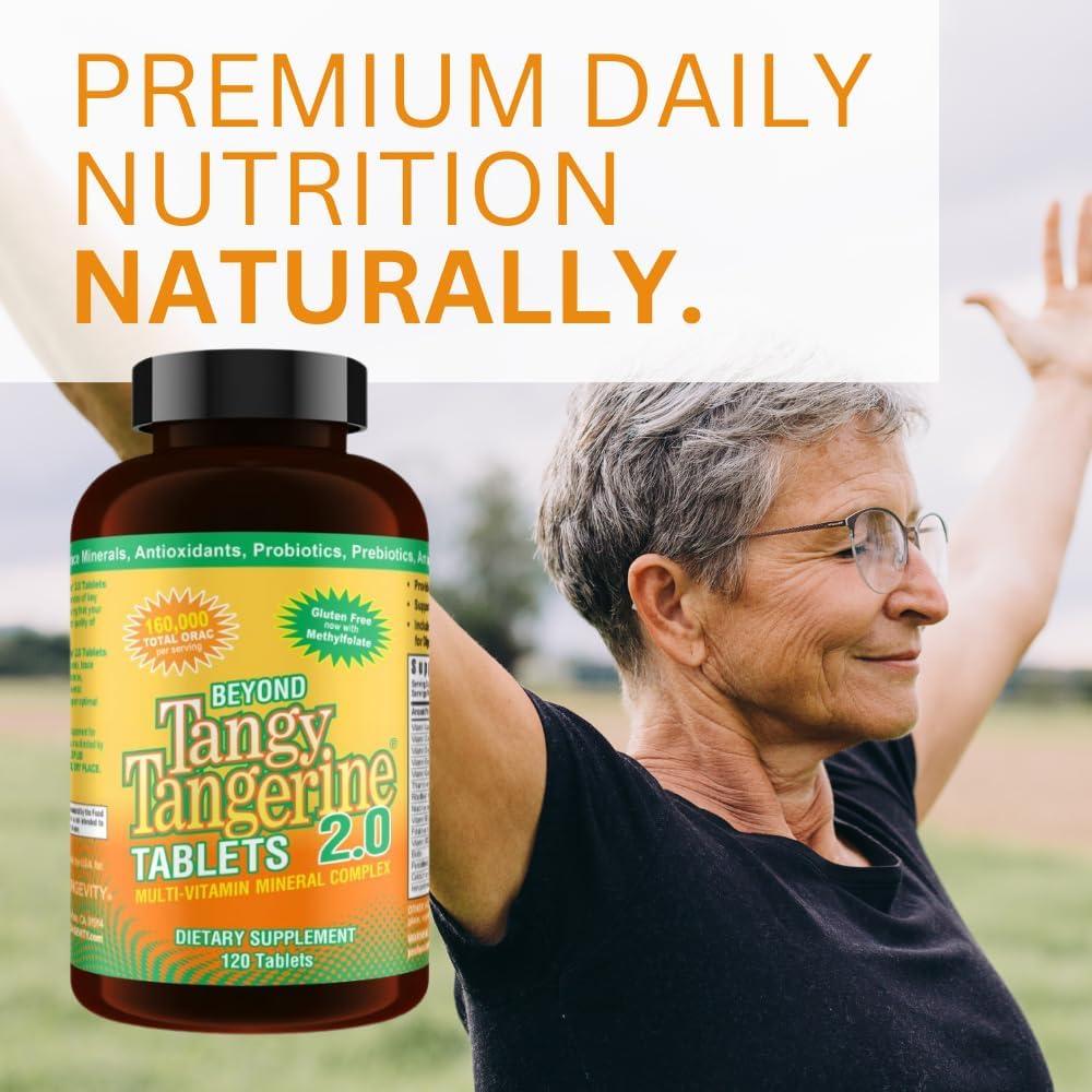 Youngevity Beyond Tangy Tangerine 2.0 Multivitaminas 120 Tabletas